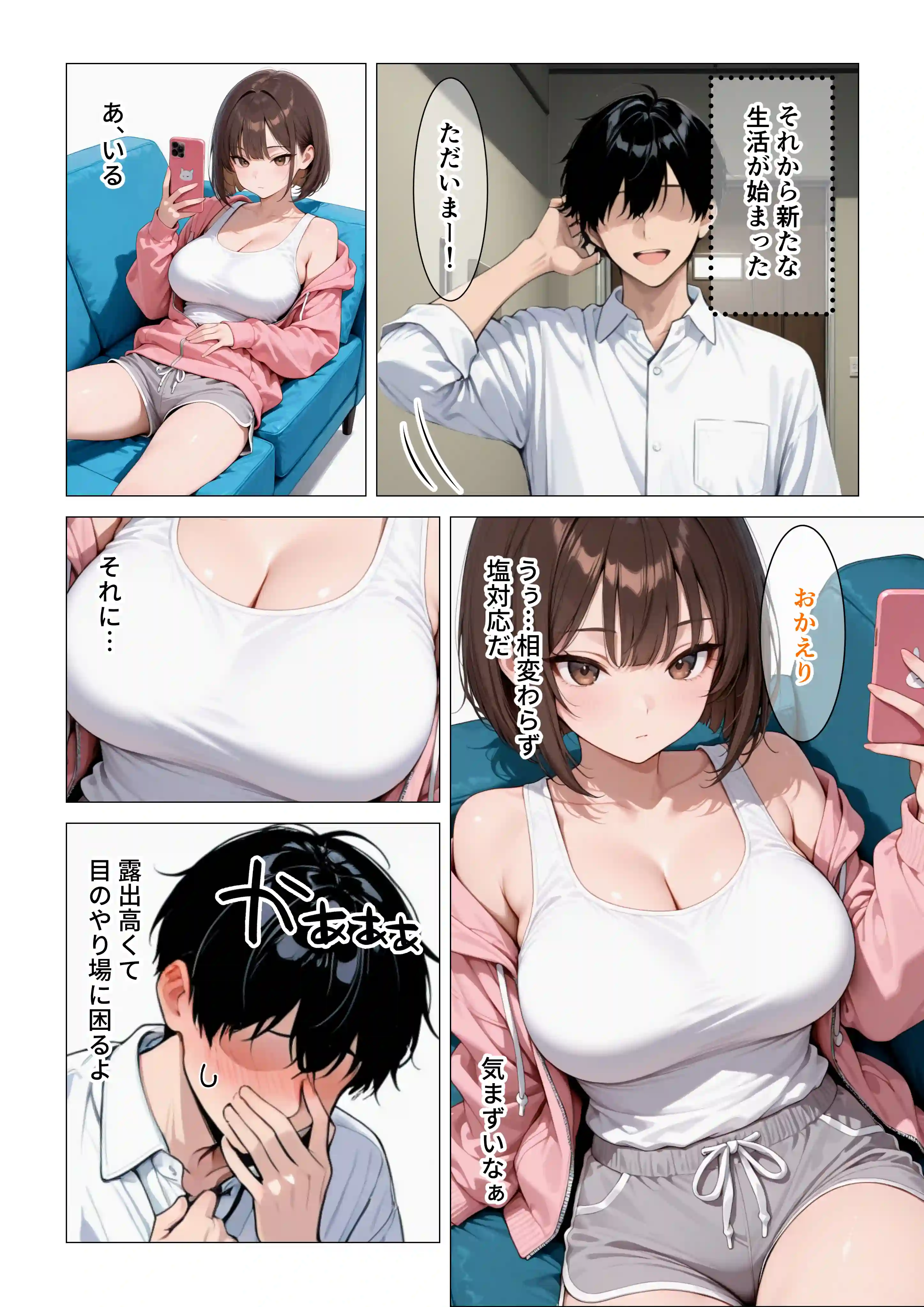 実姉でシコる僕の変態グセをダウナー義姉に見られてめちゃくちゃ搾られた話 - 009