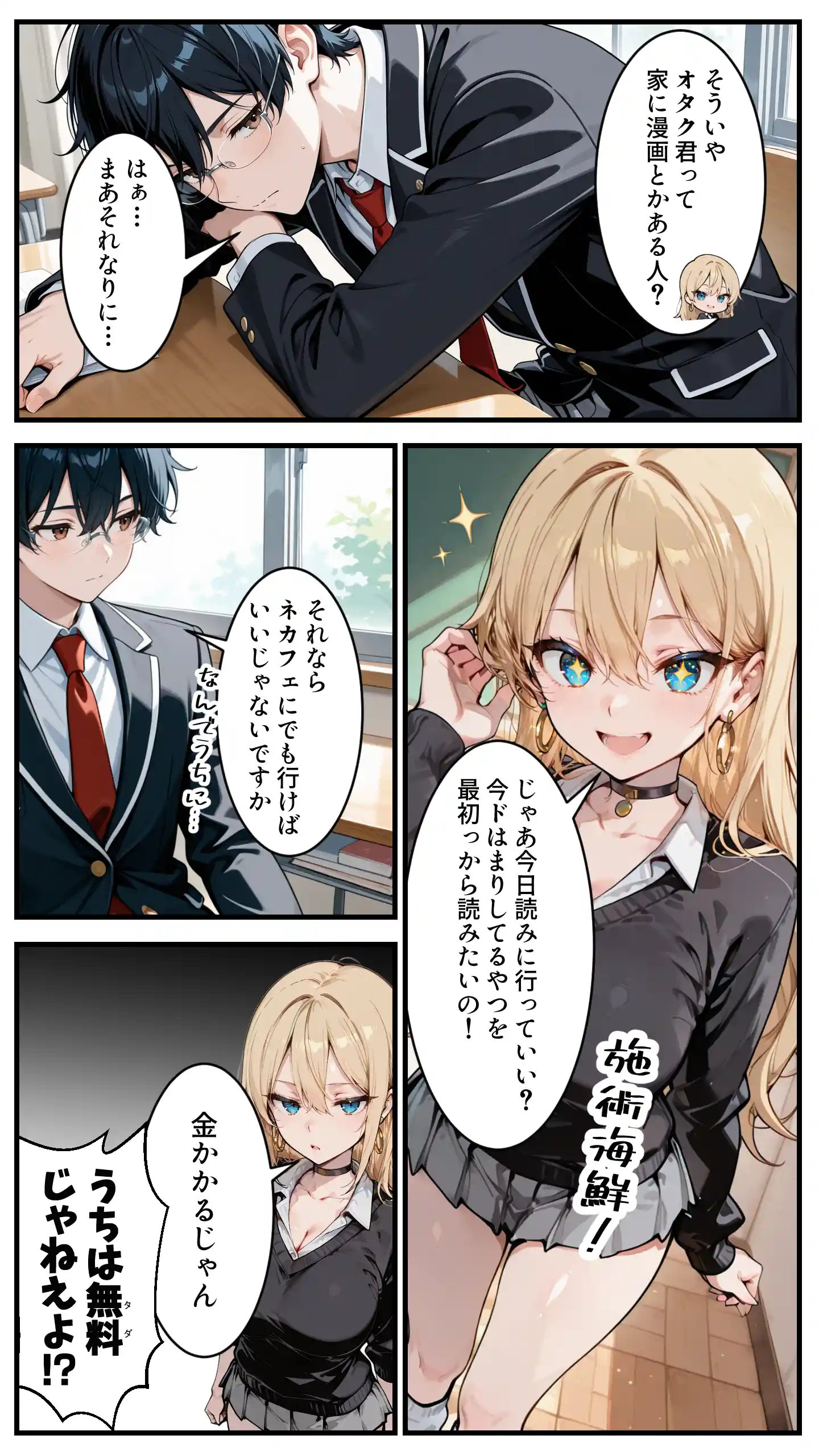 オタクの俺がギャルたちの入り浸りハーレムを作る話 - 003