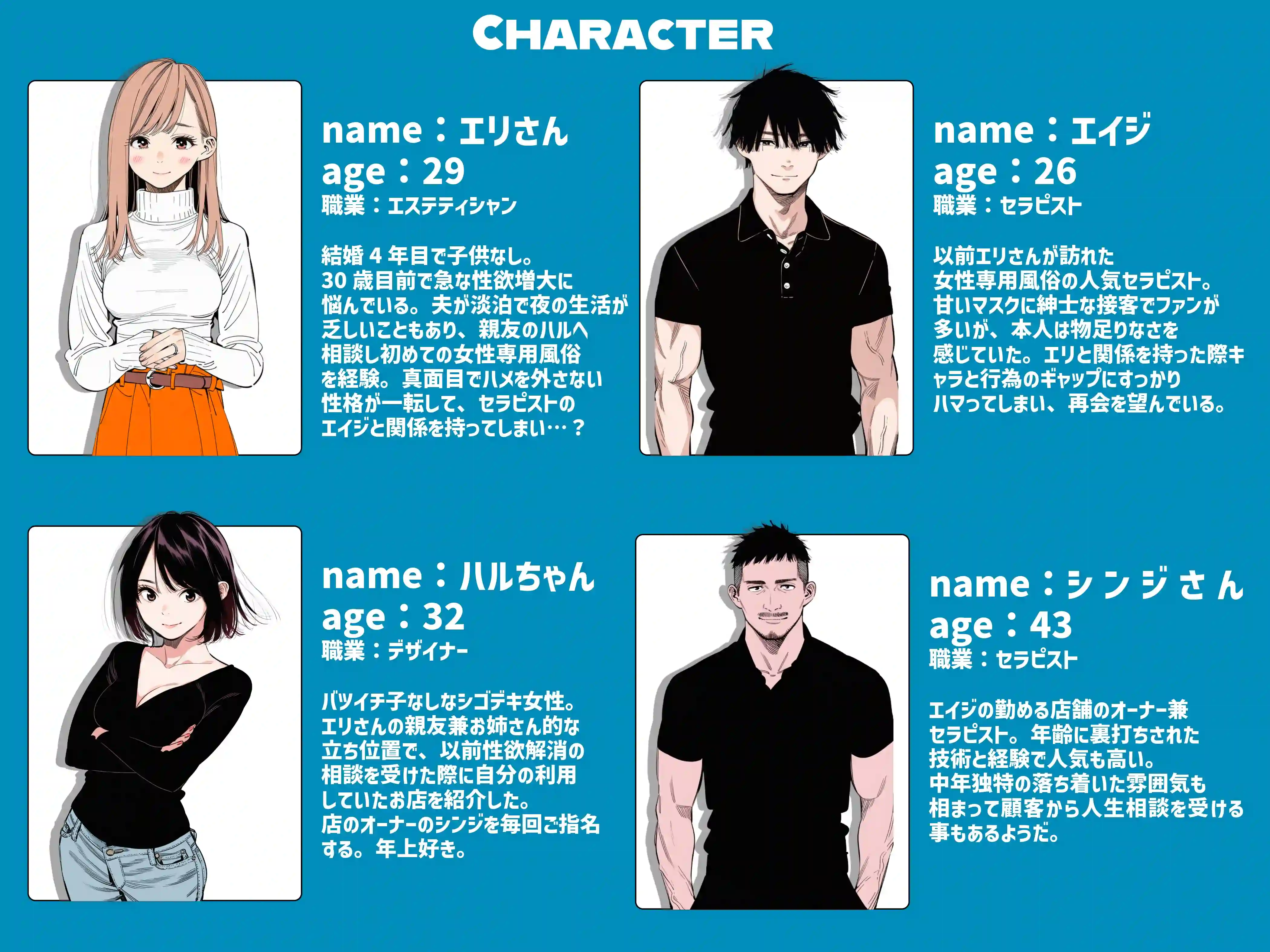 【続編:エリさん2】人妻達の憂鬱・真面目な人妻エリさん2親友のハルちゃんと一緒に風俗編 - 002