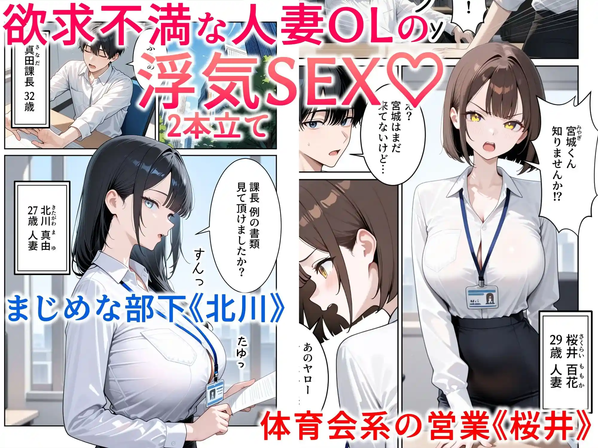 職場の人妻OLと浮気SEXしてしまった件 - 002