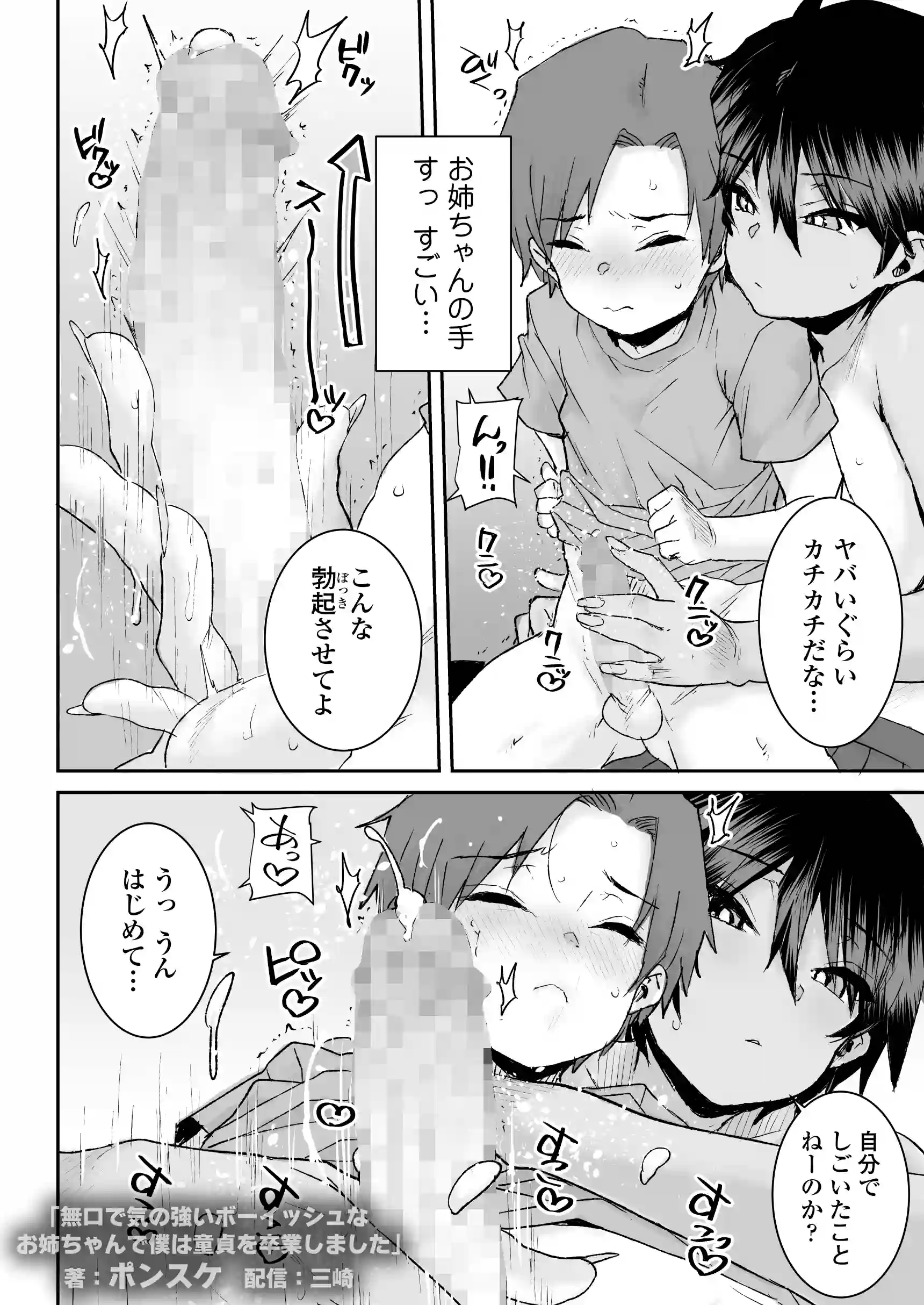 無口で気の強いボーイッシュなお姉ちゃんで僕は童貞を卒業しました - 011