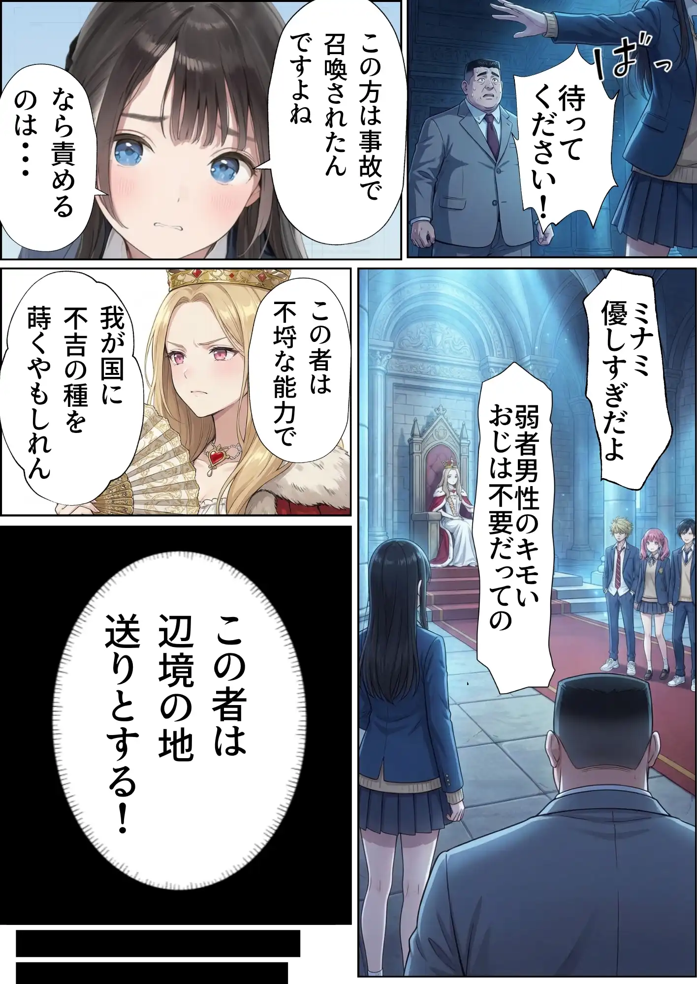 【異世界召喚】追放された種付けおじさん、辺境でハーレム悪徳領主になる - 018