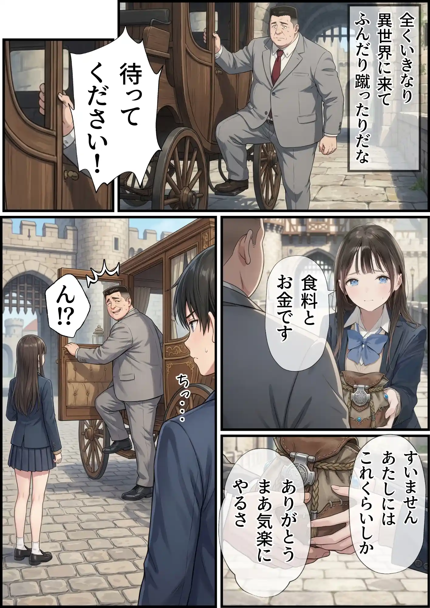【異世界召喚】追放された種付けおじさん、辺境でハーレム悪徳領主になる - 019