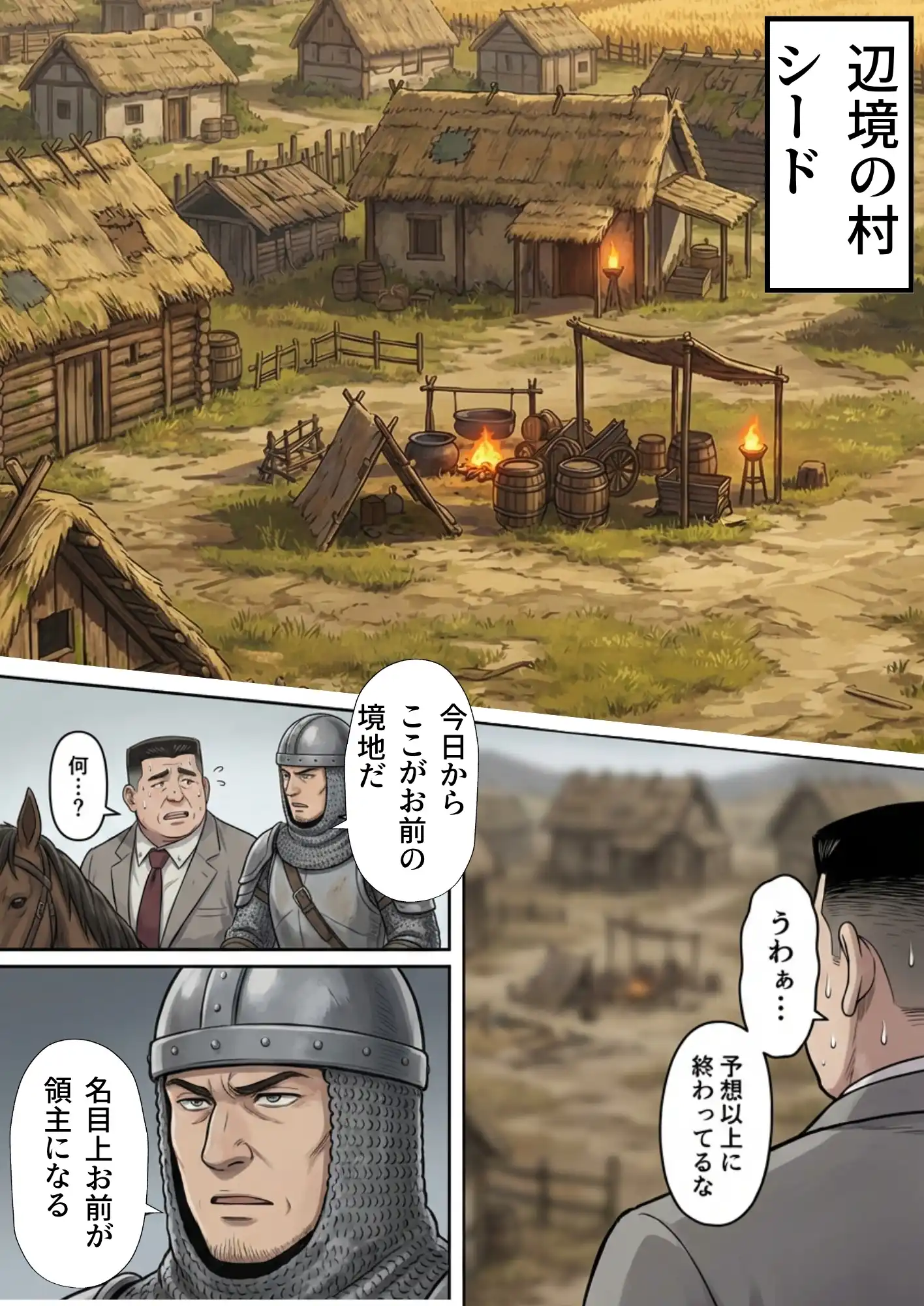 【異世界召喚】追放された種付けおじさん、辺境でハーレム悪徳領主になる - 023