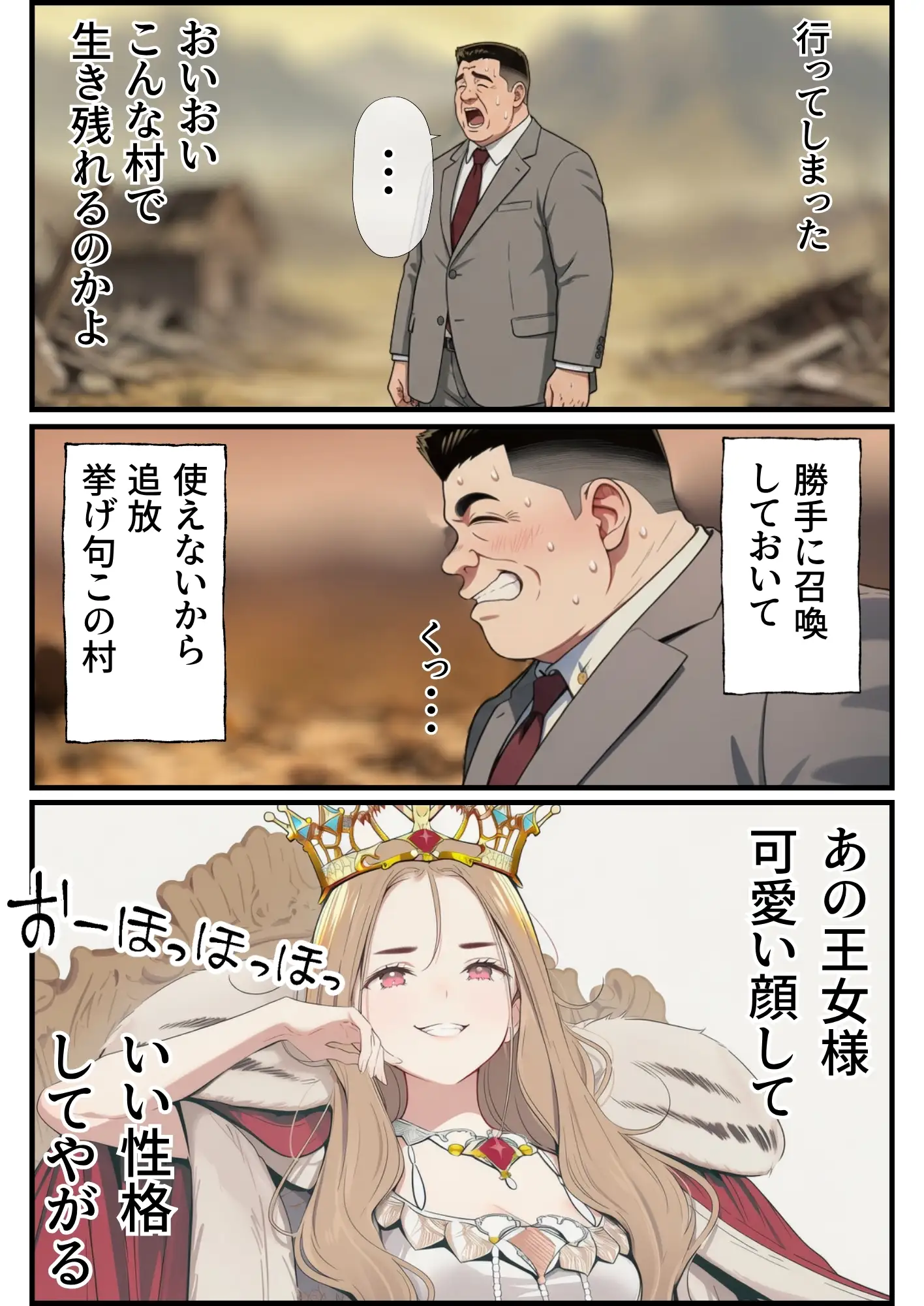 【異世界召喚】追放された種付けおじさん、辺境でハーレム悪徳領主になる - 025