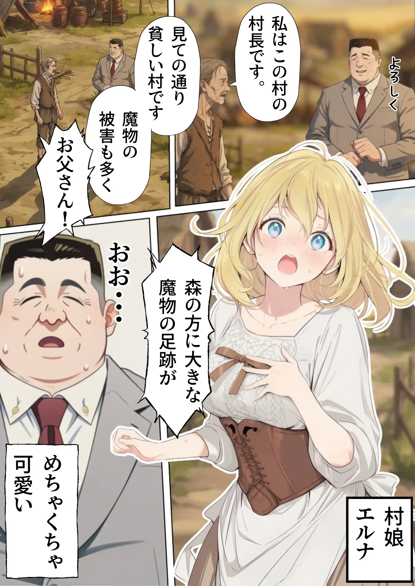 【異世界召喚】追放された種付けおじさん、辺境でハーレム悪徳領主になる - 027