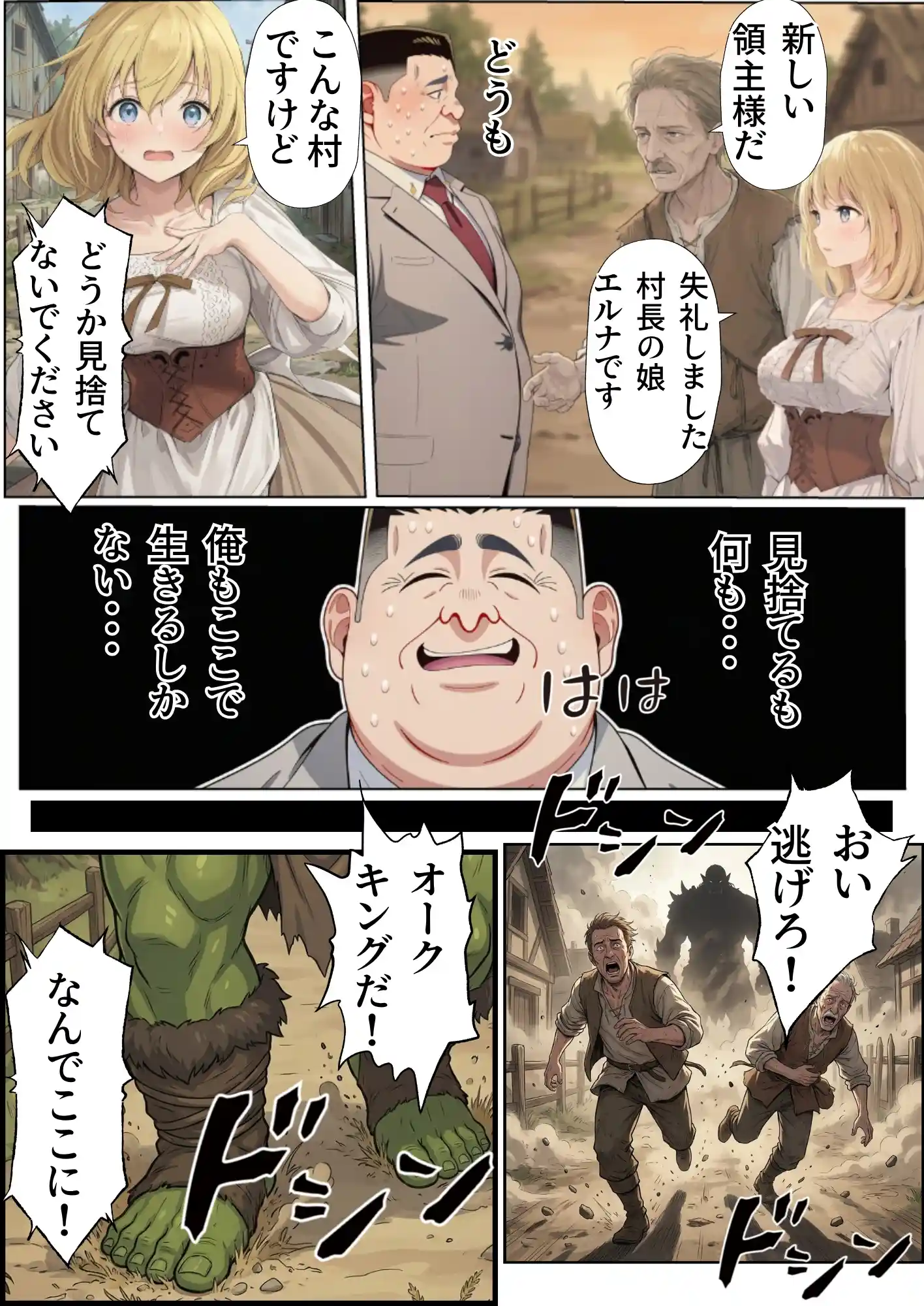 【異世界召喚】追放された種付けおじさん、辺境でハーレム悪徳領主になる - 029