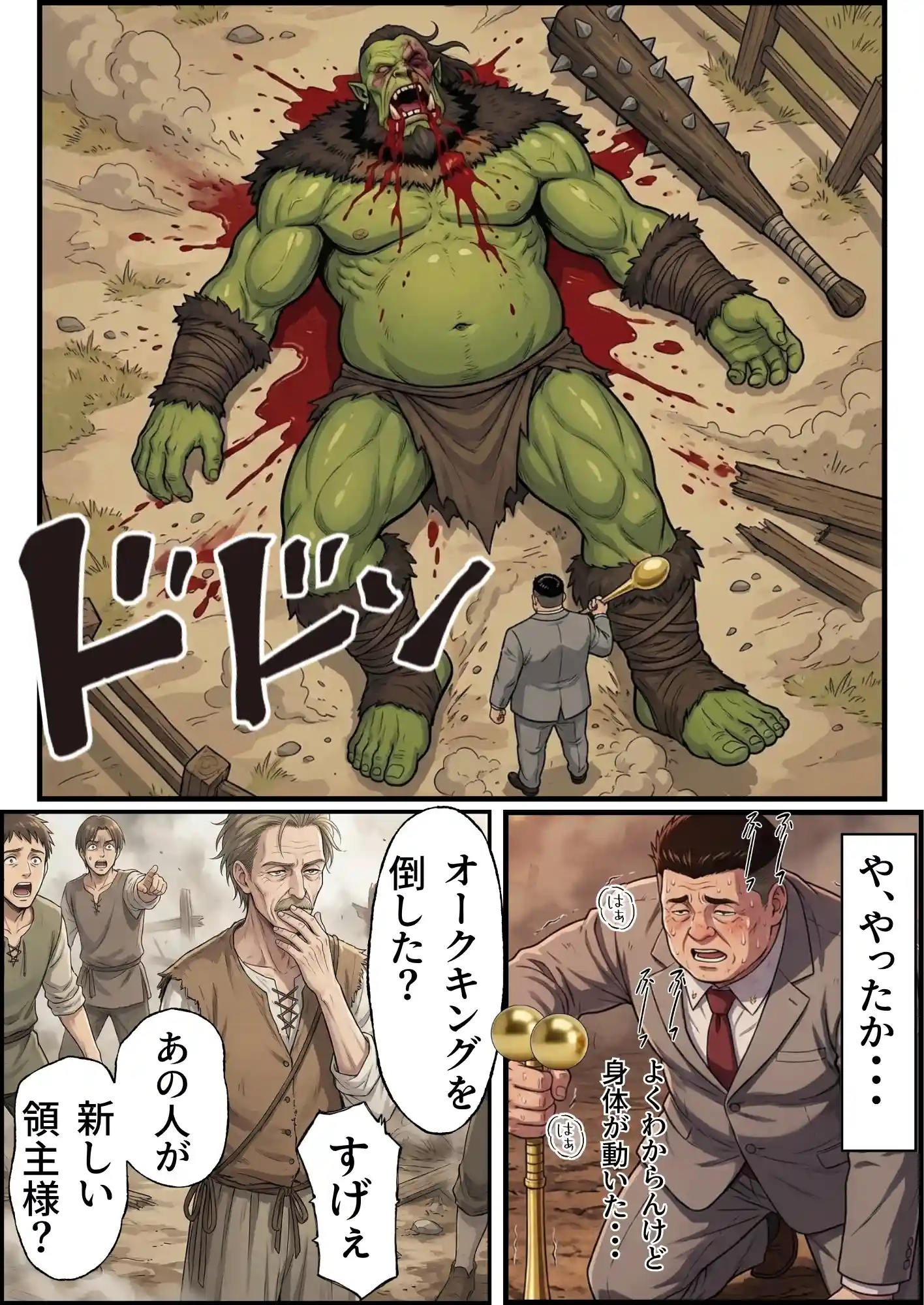 【異世界召喚】追放された種付けおじさん、辺境でハーレム悪徳領主になる - 041
