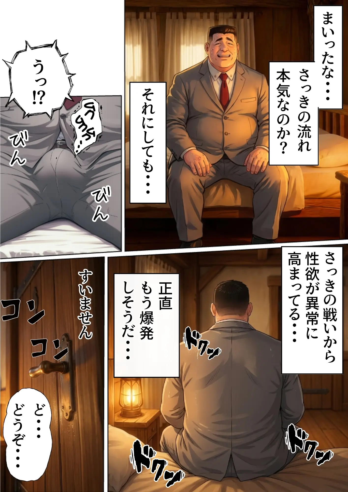 【異世界召喚】追放された種付けおじさん、辺境でハーレム悪徳領主になる - 046