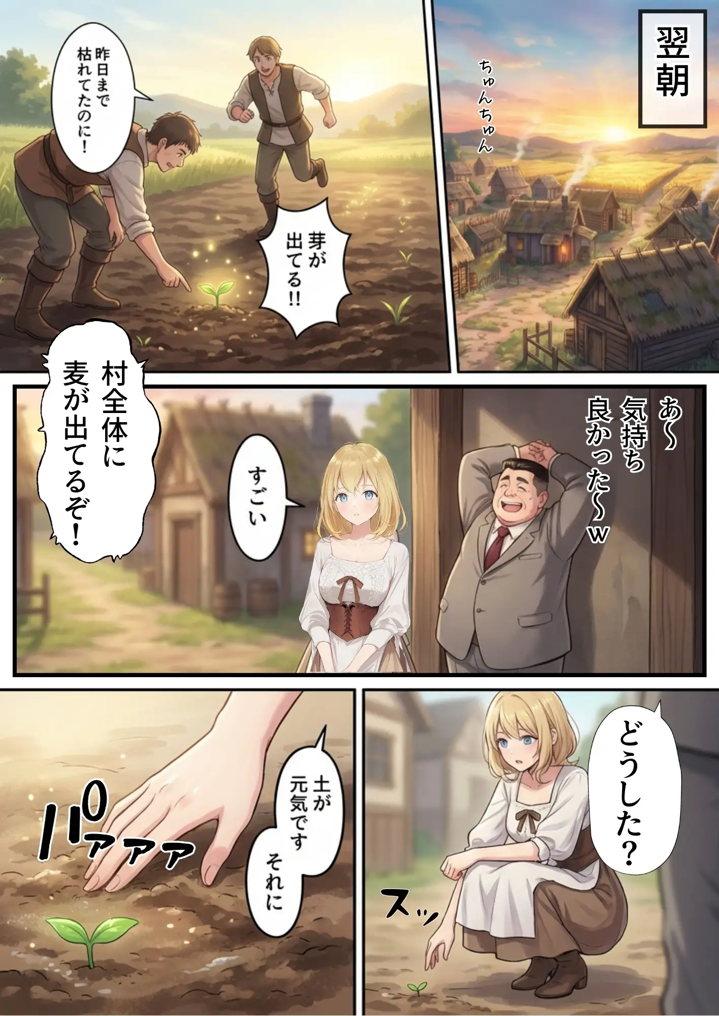 【異世界召喚】追放された種付けおじさん、辺境でハーレム悪徳領主になる - 073