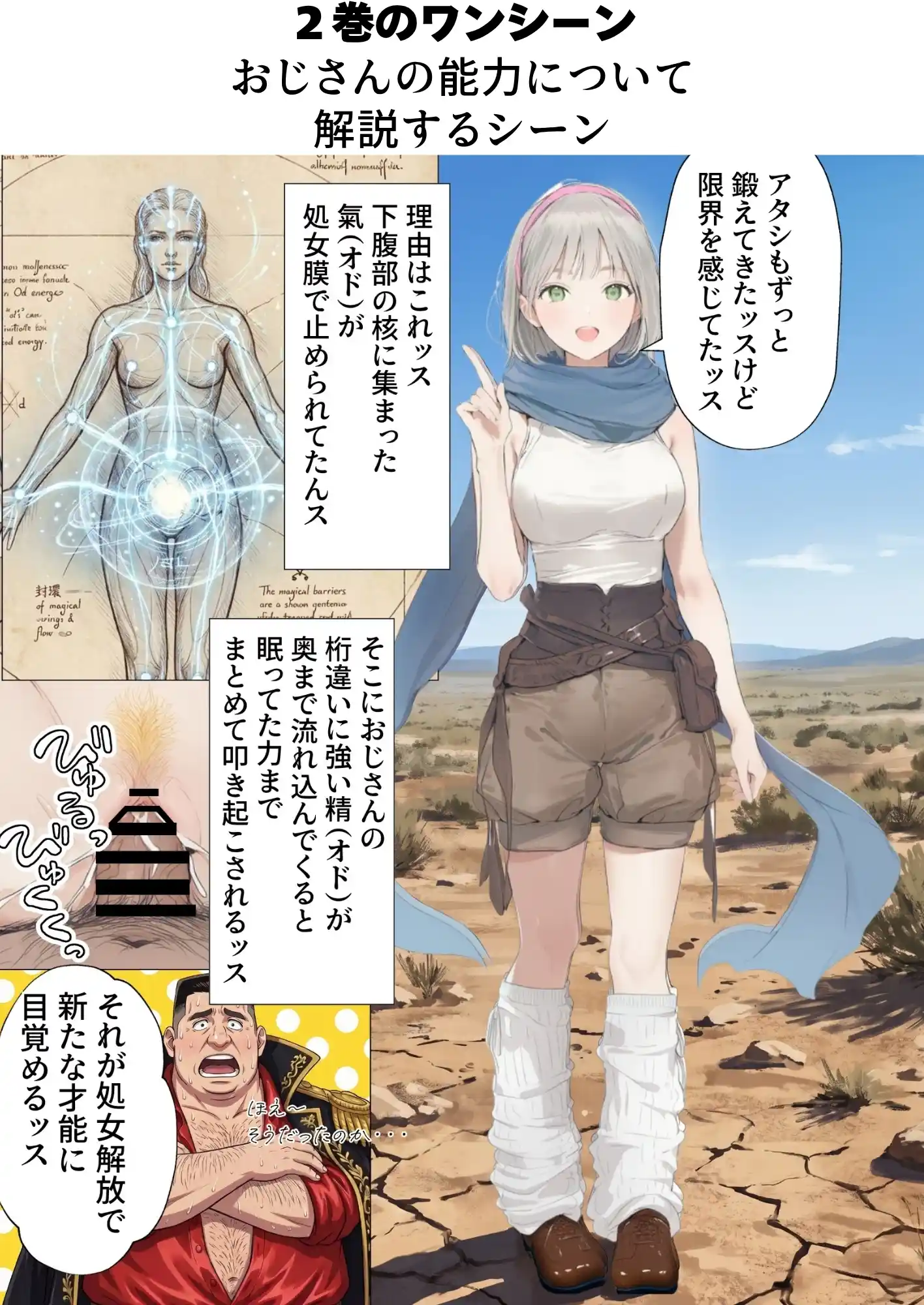 【異世界召喚】追放された種付けおじさん、辺境でハーレム悪徳領主になる - 098