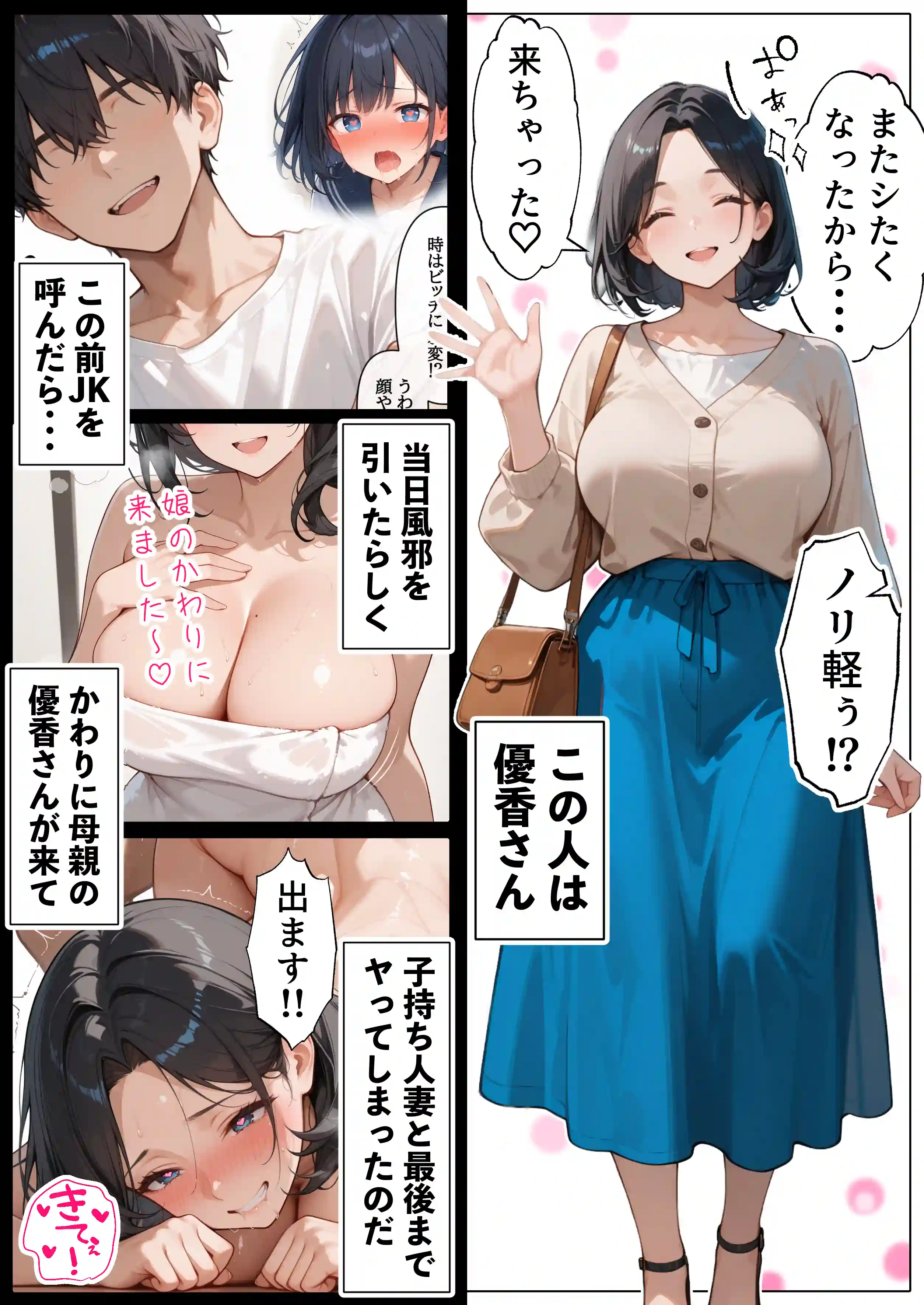【続編:JKのママ2】ラブドール頼んだら、JKのママが来た - 004
