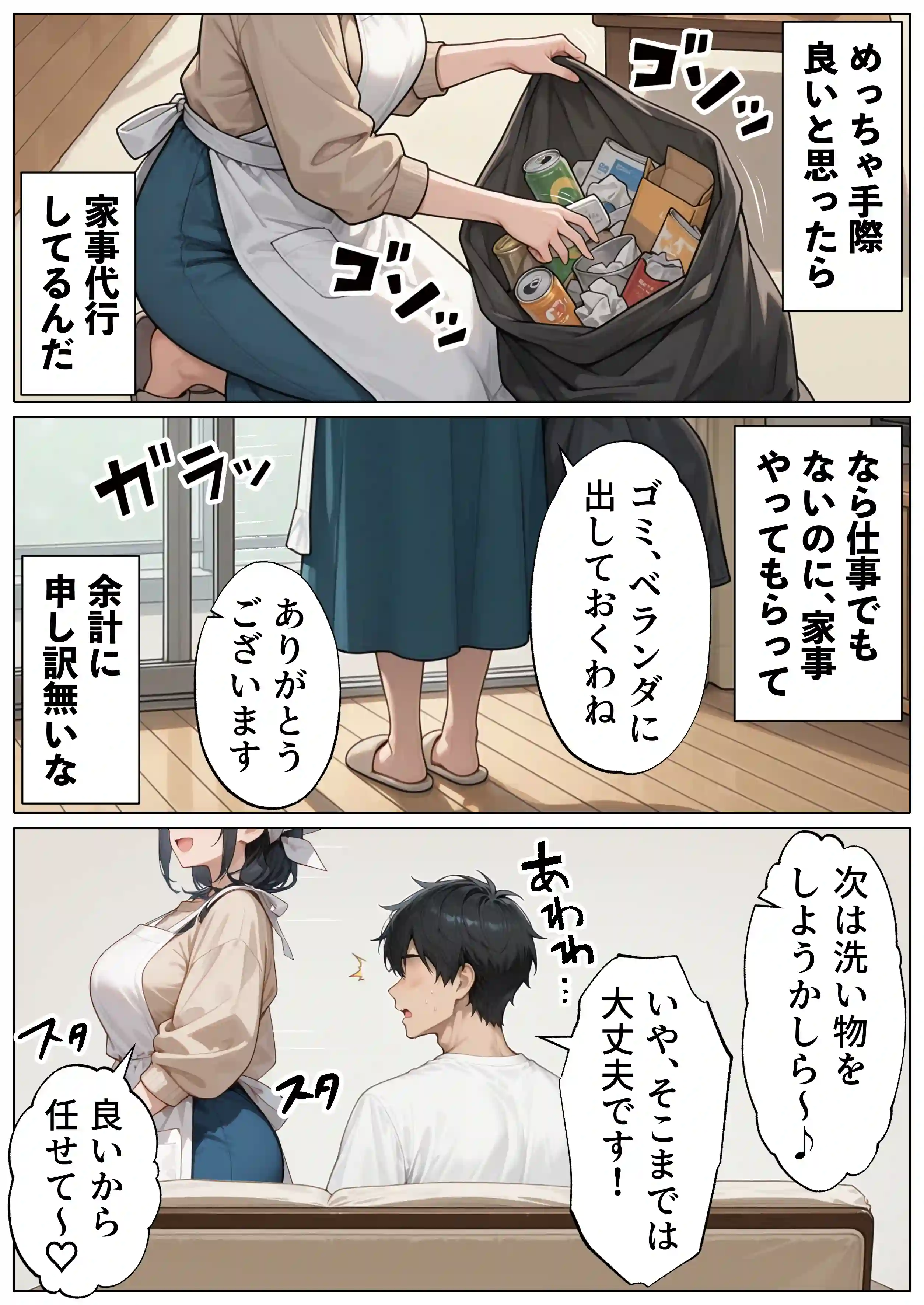 【続編:JKのママ2】ラブドール頼んだら、JKのママが来た - 012