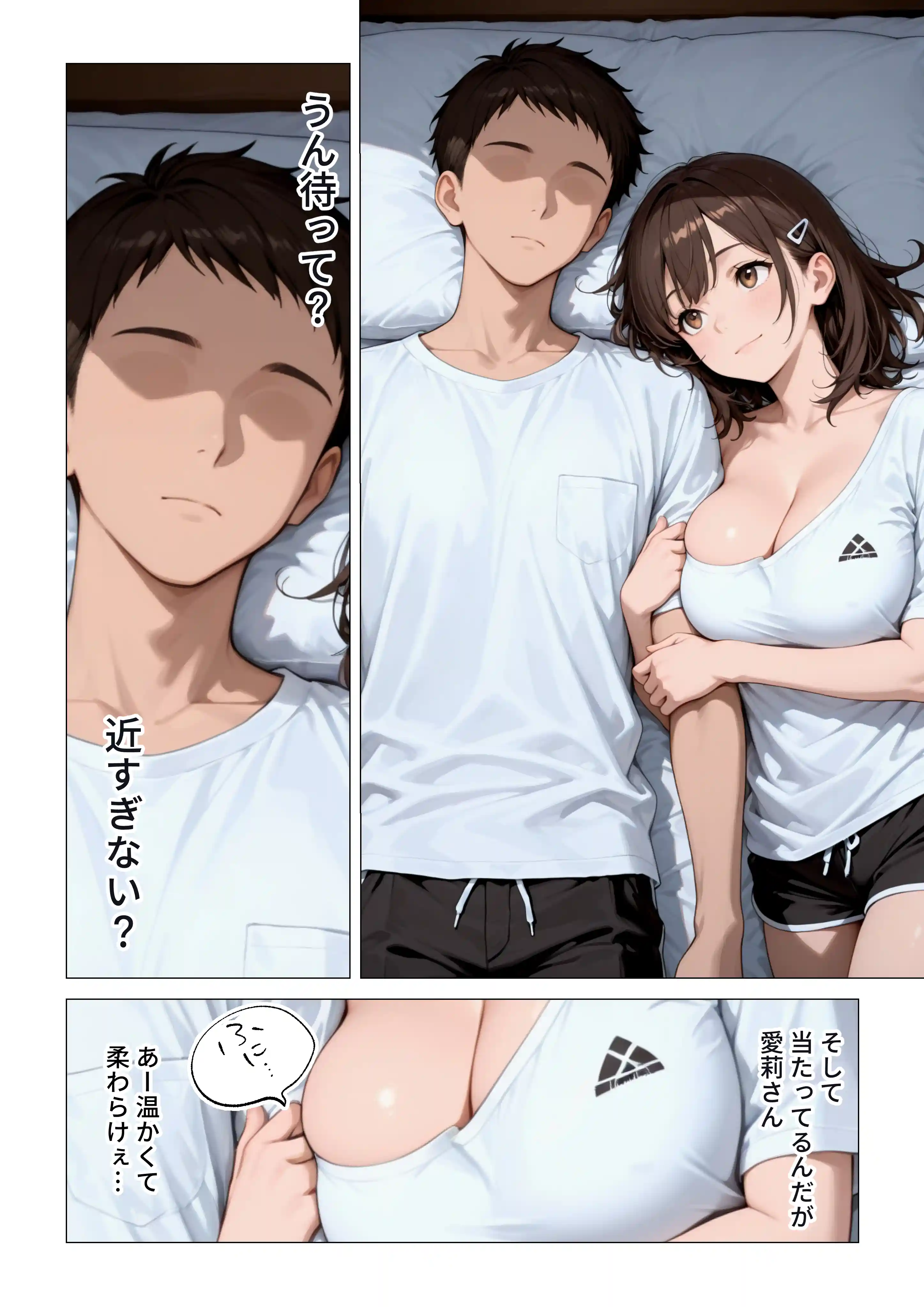 距離の近い幼馴染が 「泊まっていい？」って言ってきたので俺の理性がもたなかった話 - 008