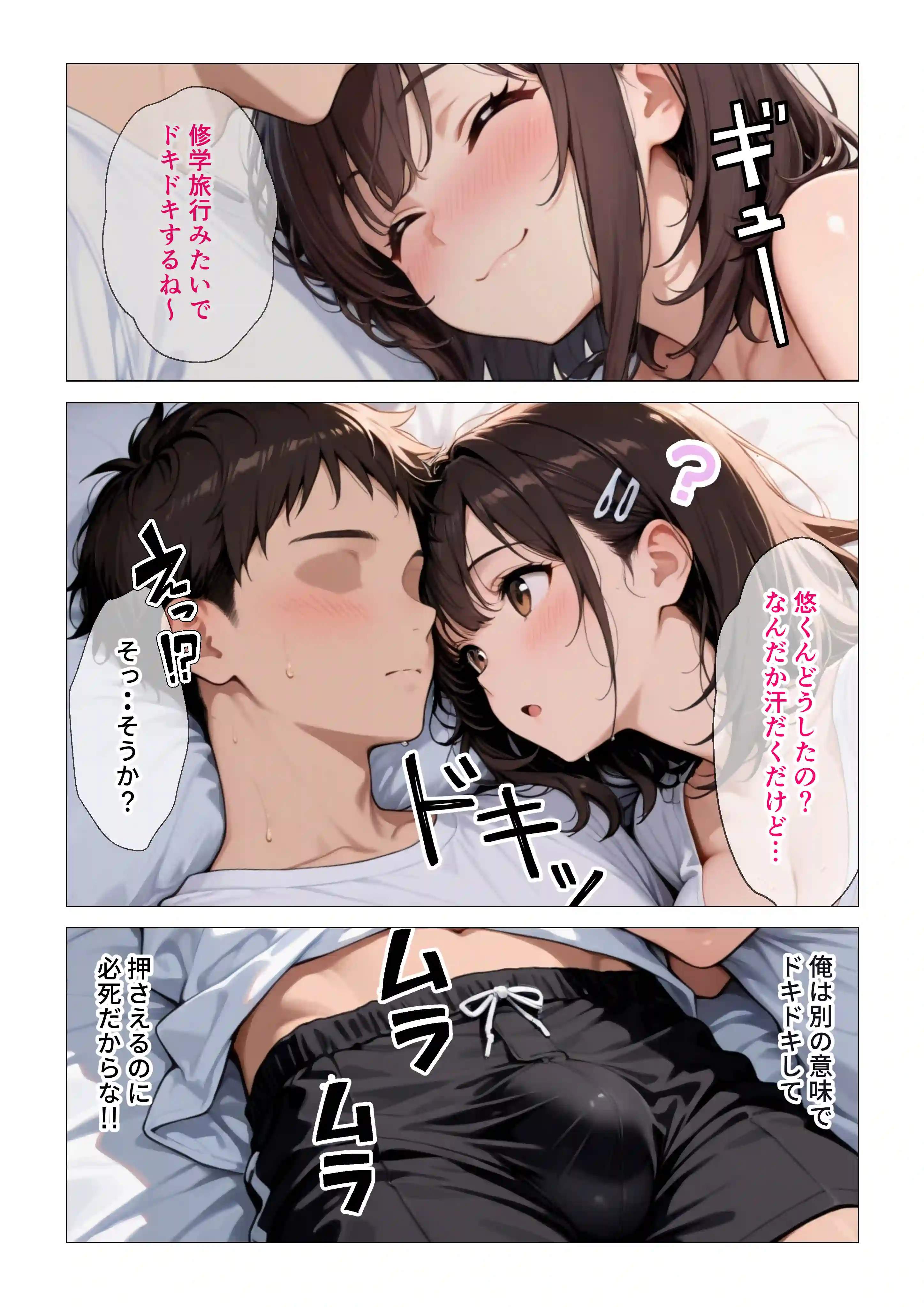 距離の近い幼馴染が 「泊まっていい？」って言ってきたので俺の理性がもたなかった話 - 009