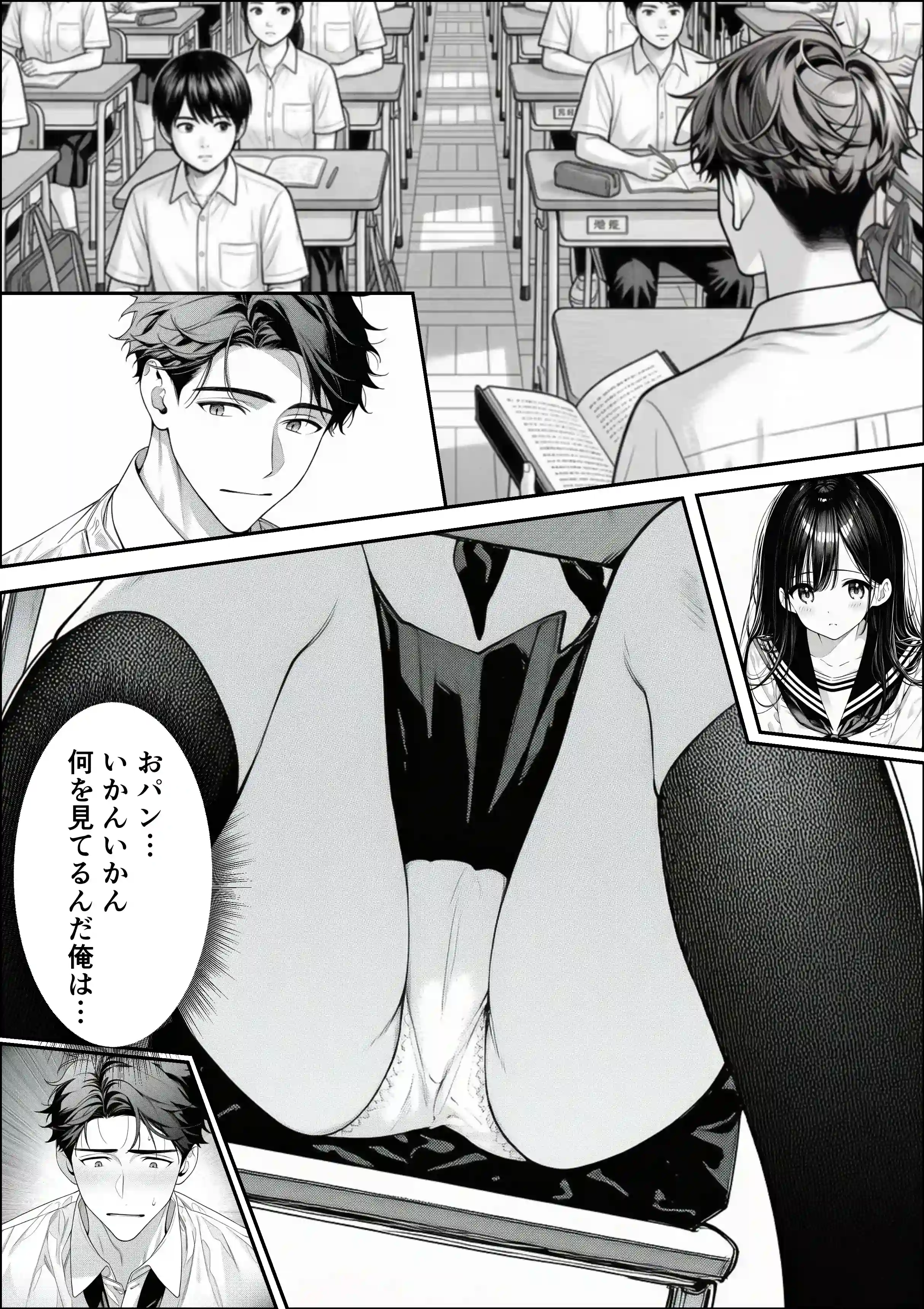 娘の友達が俺のクラスの清楚JKだった。泊まった夜、全裸で俺の部屋にいて『先生、私の体で教えてくれ ませんか？』――最終的に娘まで巻き込まれた - 004