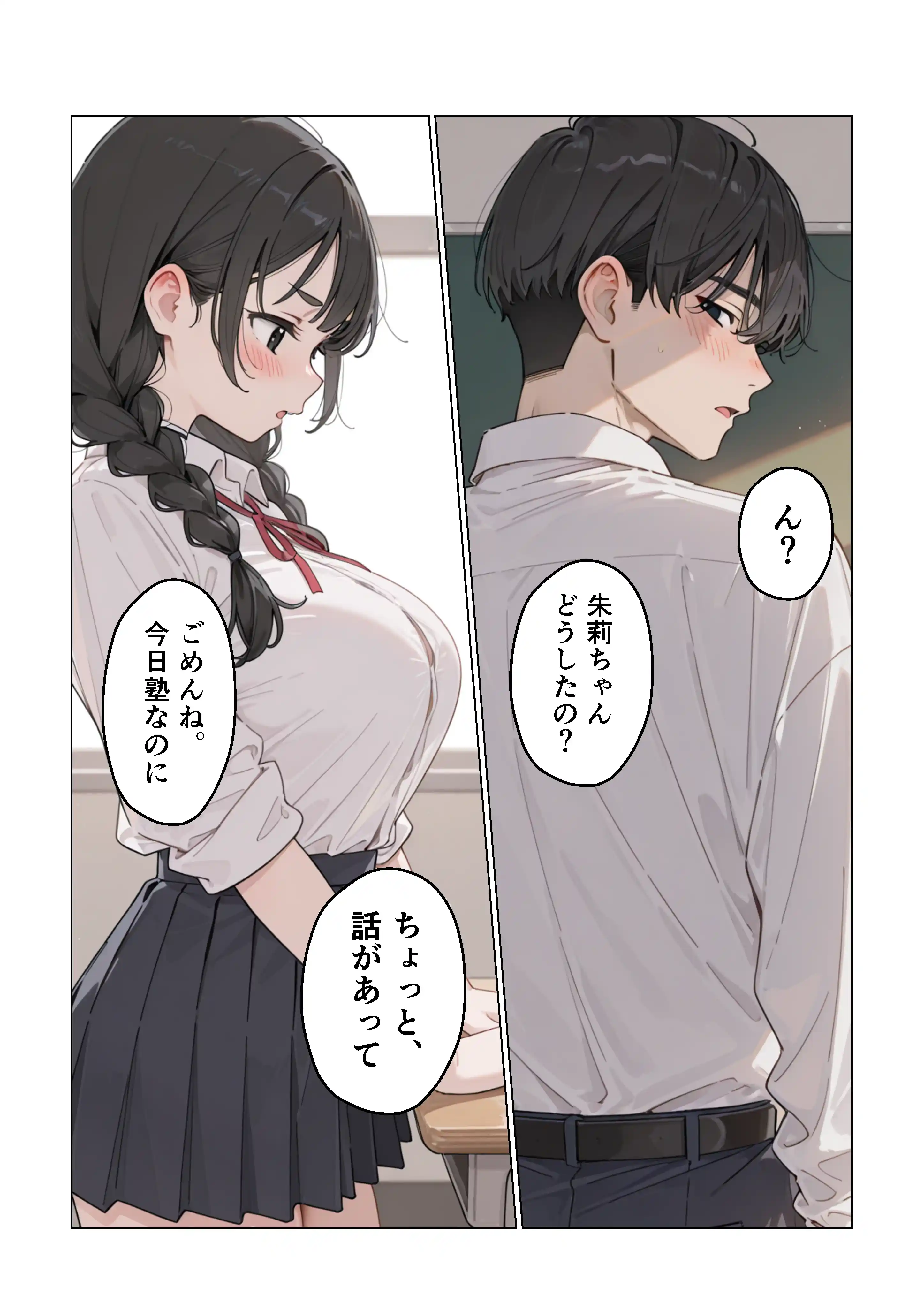 彼女の知らないところでギャルに毎日精子を搾り取られている件 - 008