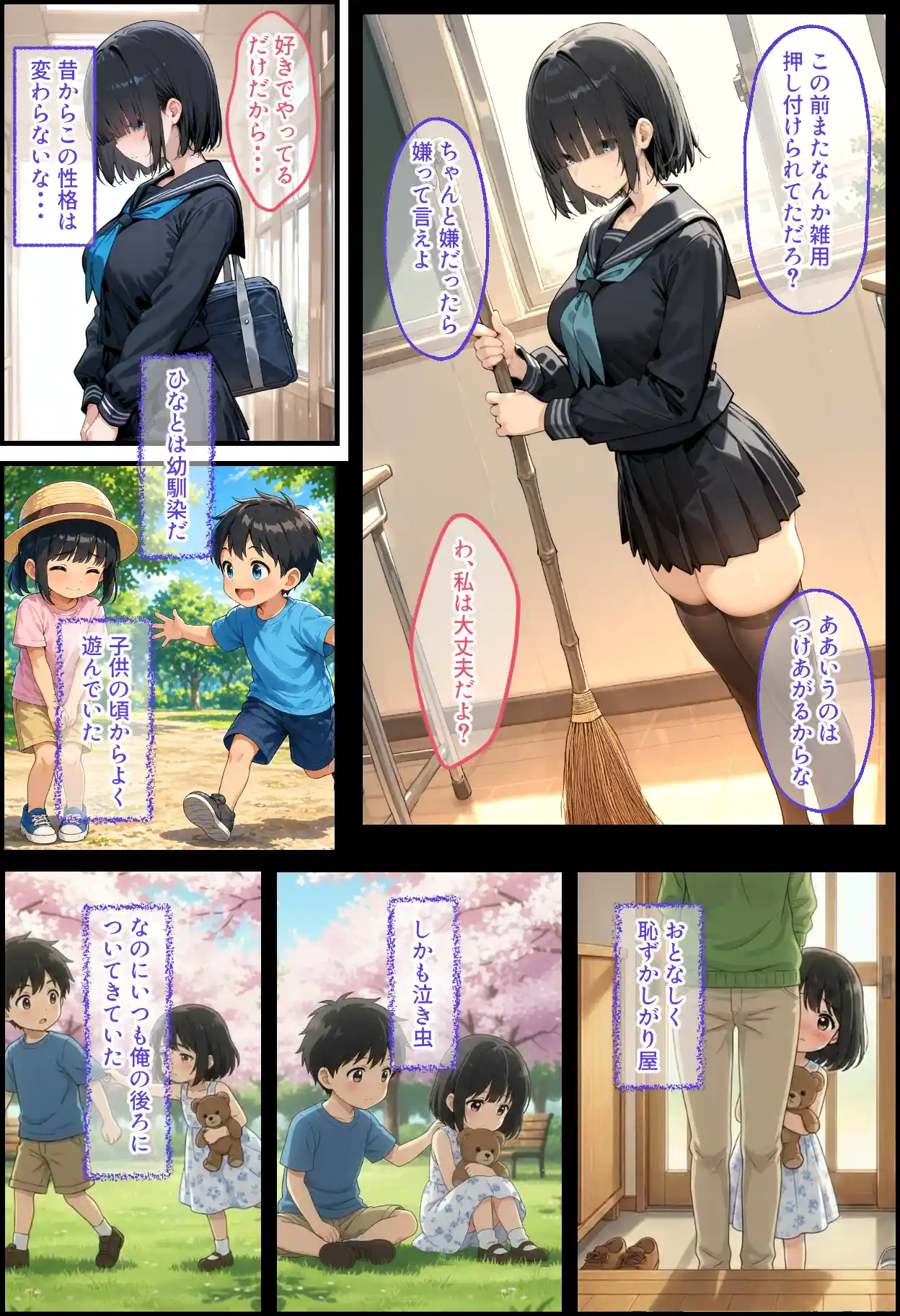 気弱な幼馴染は簡単に寝取られる - 004