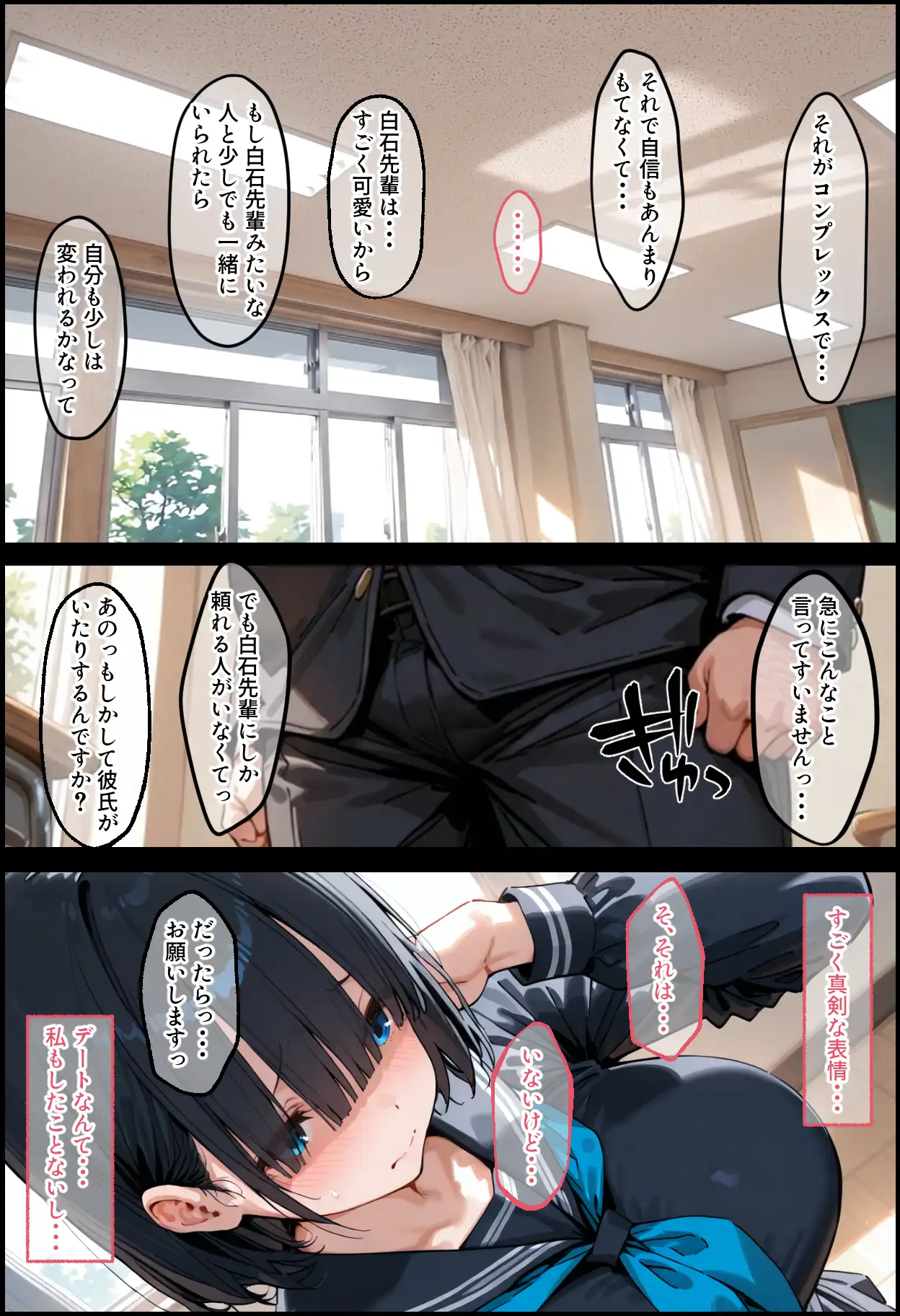 気弱な幼馴染は簡単に寝取られる - 018