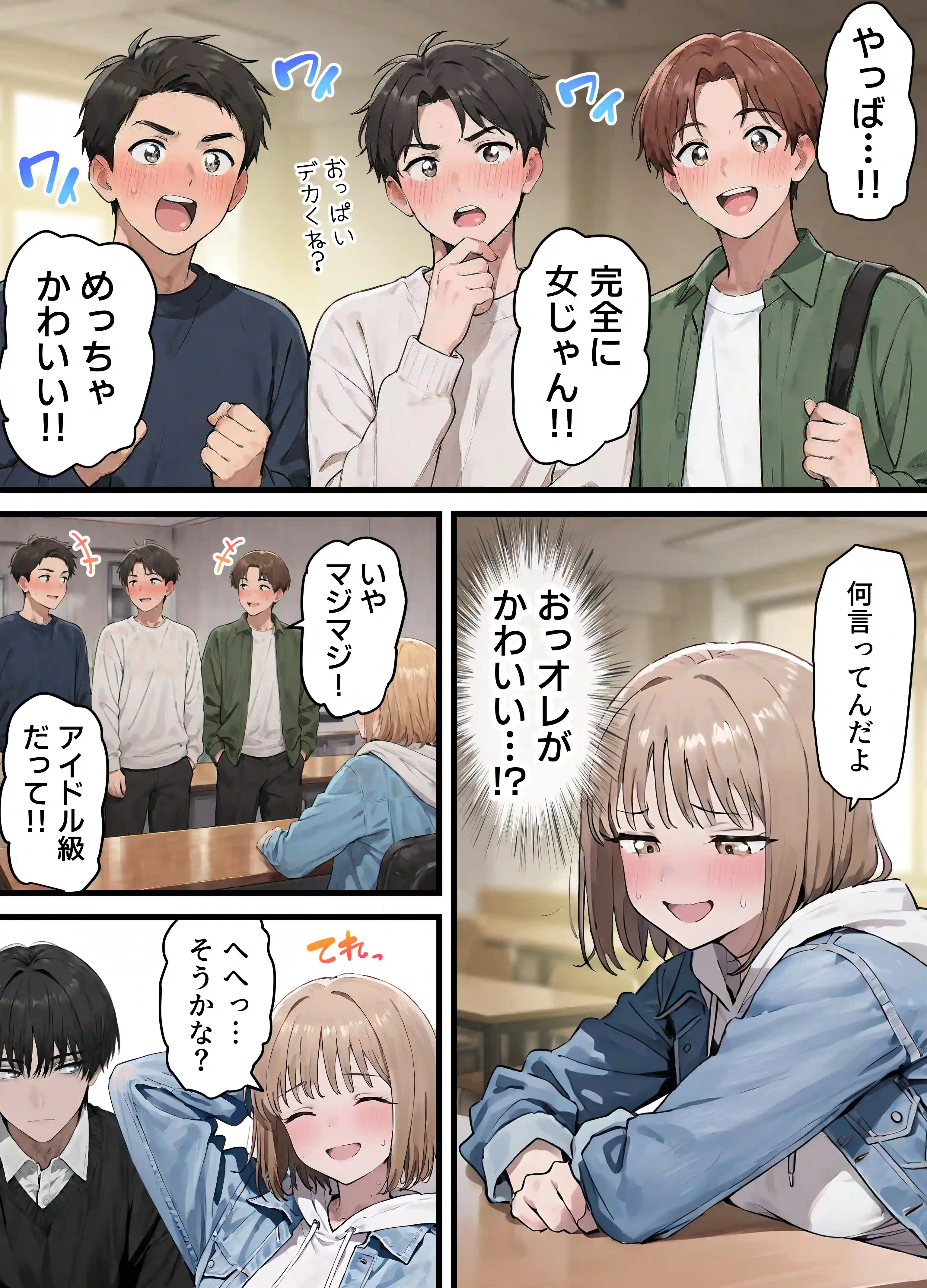 女体化したオレが親友の裏切りレ●プでメス堕ち〜本能むき出しの濃厚セックスで親友が恋人になるまで - 011