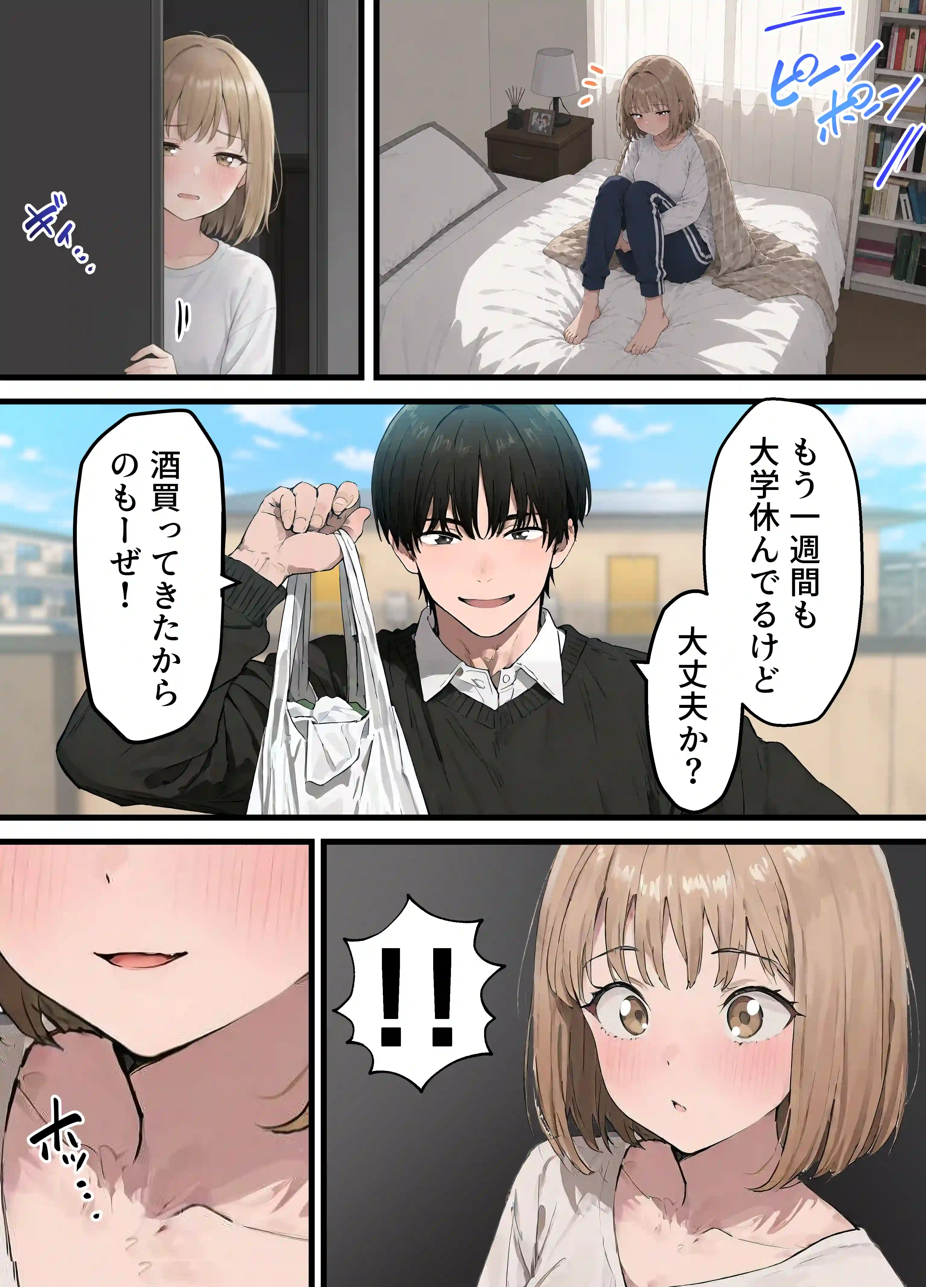 女体化したオレが親友の裏切りレ●プでメス堕ち〜本能むき出しの濃厚セックスで親友が恋人になるまで - 021