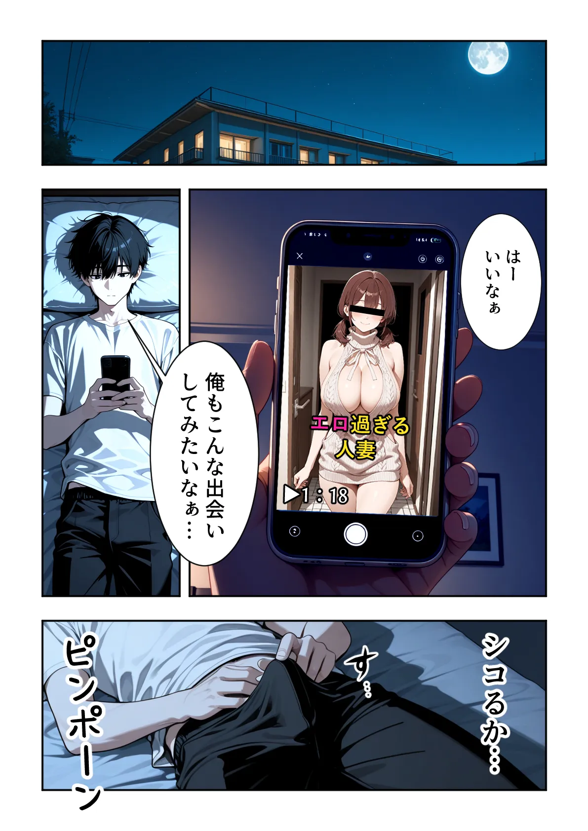 人妻ハーレム 欲求不満な奥さま達に搾られた話 - 008