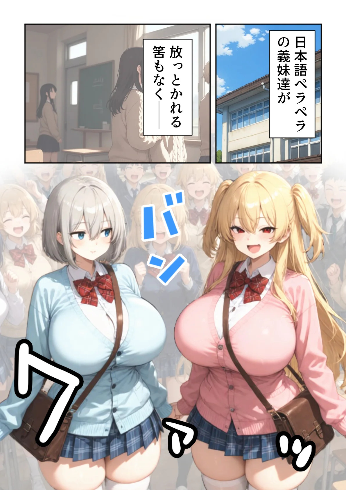 義理のハーフ姉妹 ズレたエロ常識の妹といちゃラブ性活 - 005