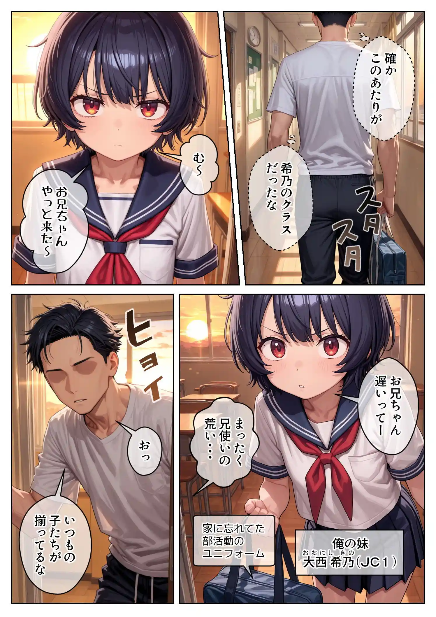 妹のクラスの身体検査に潜入してみた2 - 002