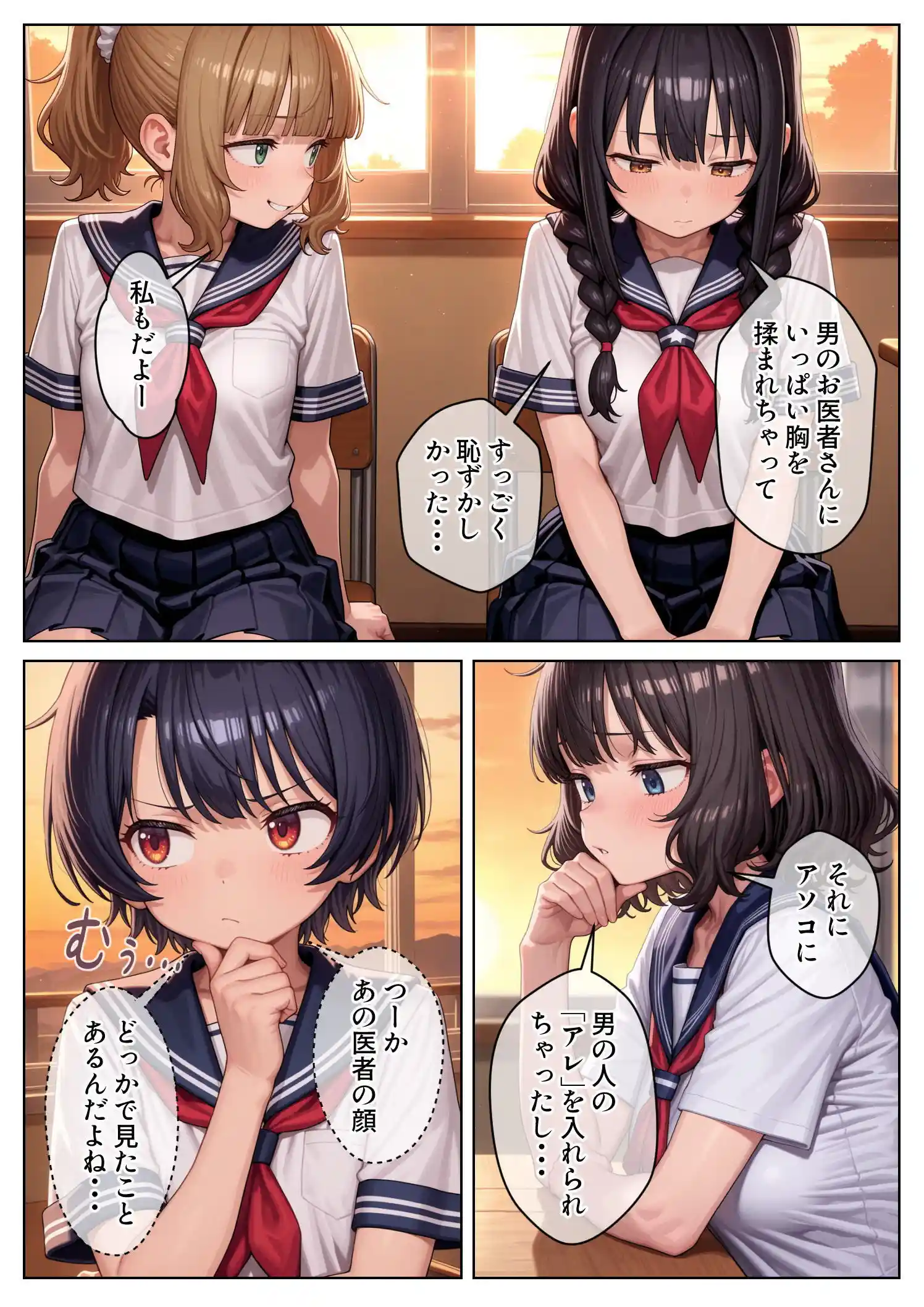 妹のクラスの身体検査に潜入してみた2 - 005