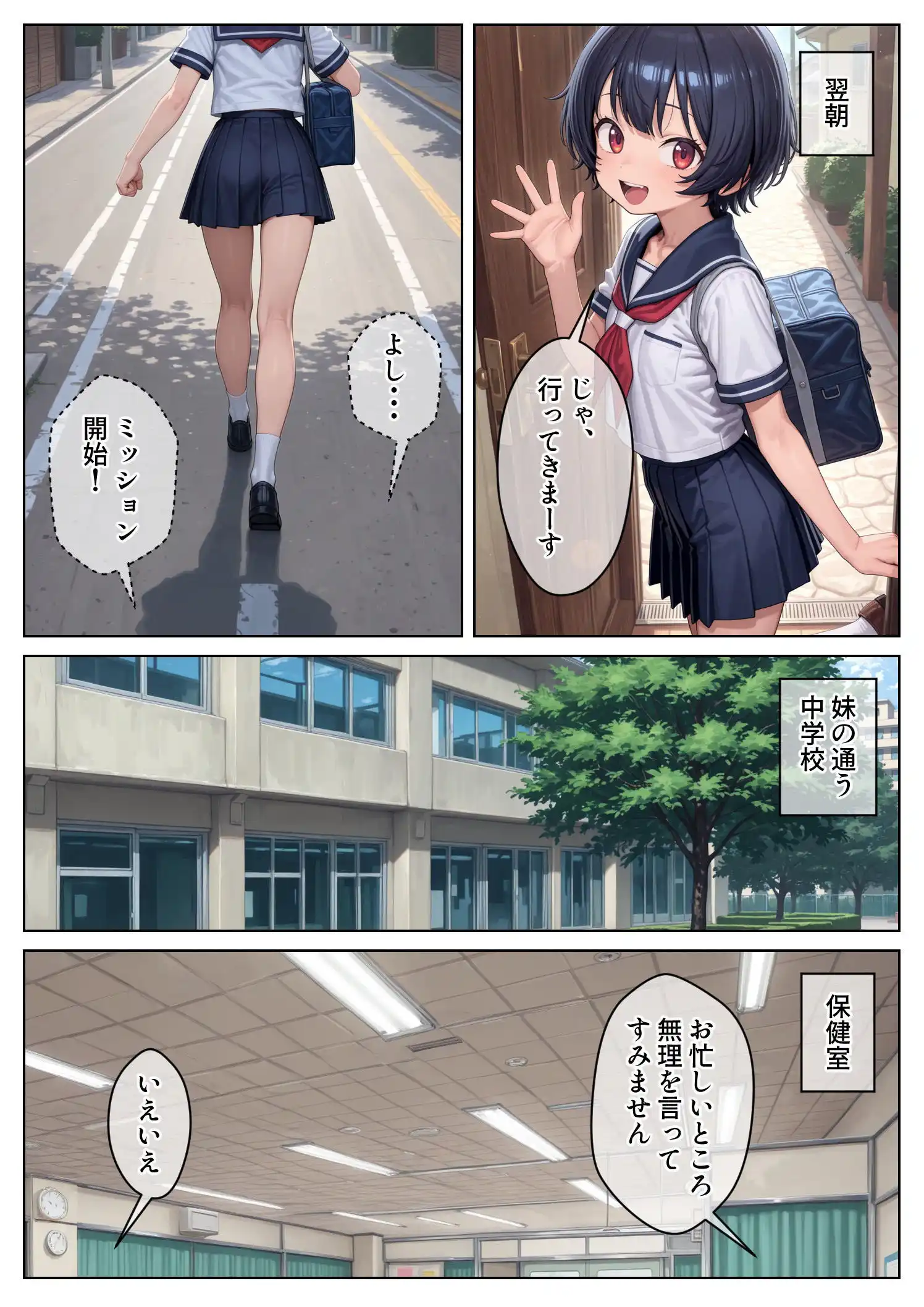 妹のクラスの身体検査に潜入してみた2 - 015