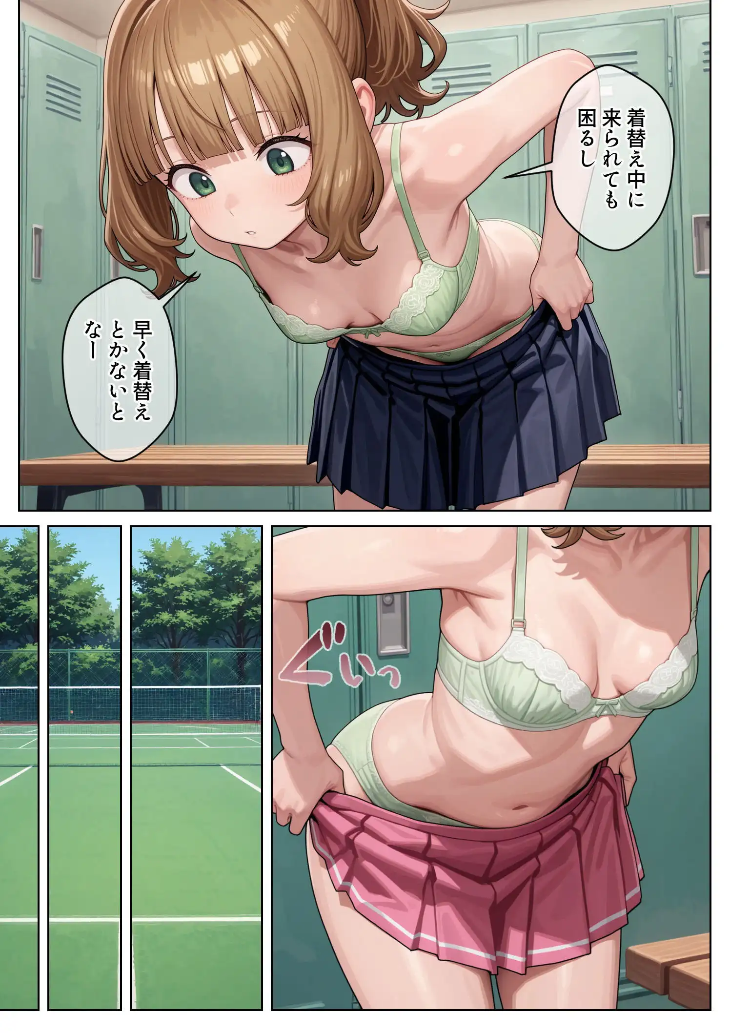 妹のクラスの身体検査に潜入してみた2 - 020