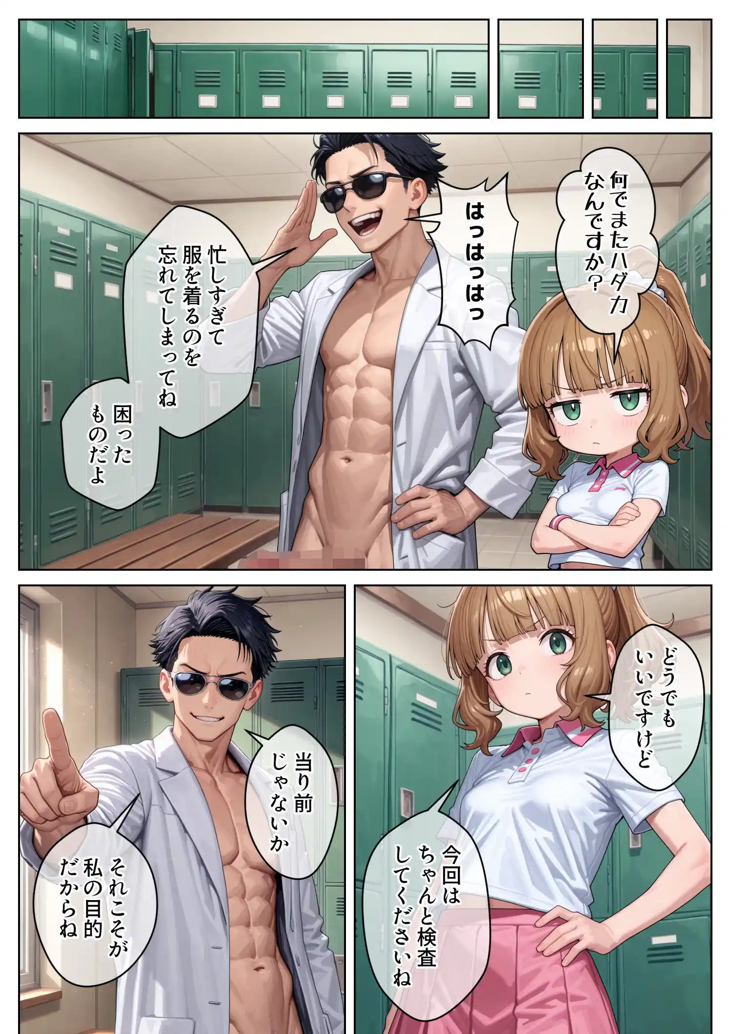 妹のクラスの身体検査に潜入してみた2 - 022