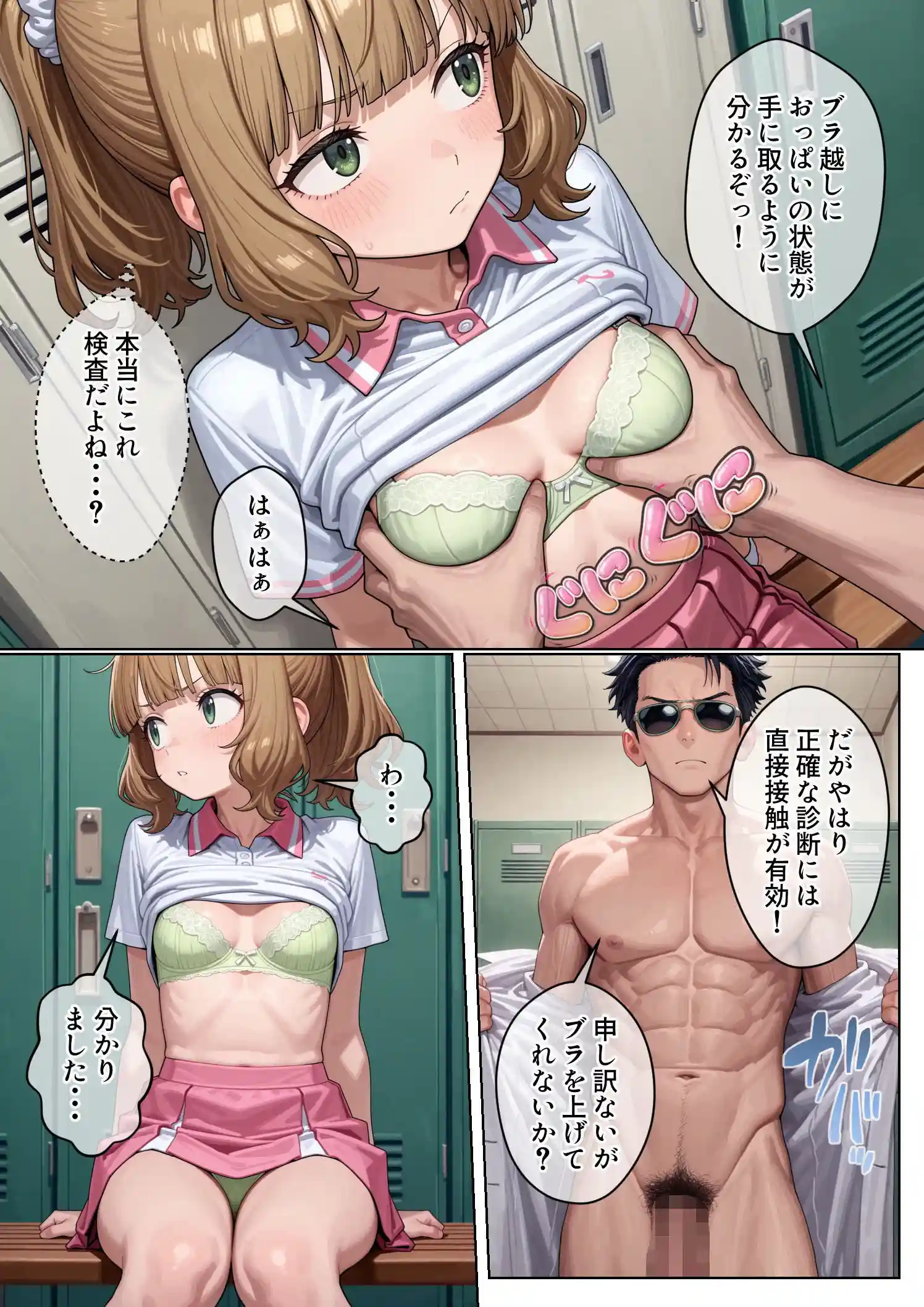 妹のクラスの身体検査に潜入してみた2 - 024