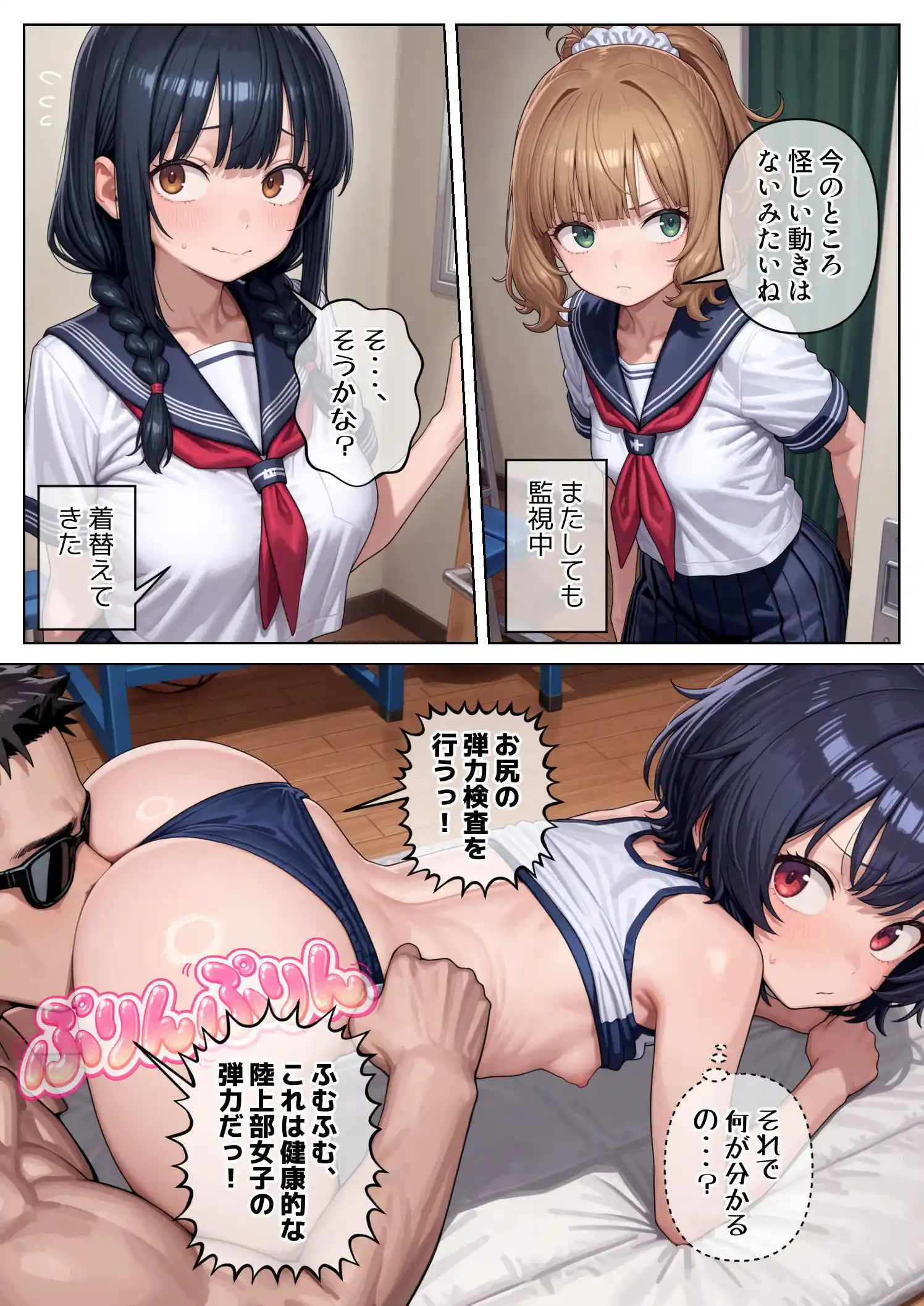 妹のクラスの身体検査に潜入してみた2 - 040