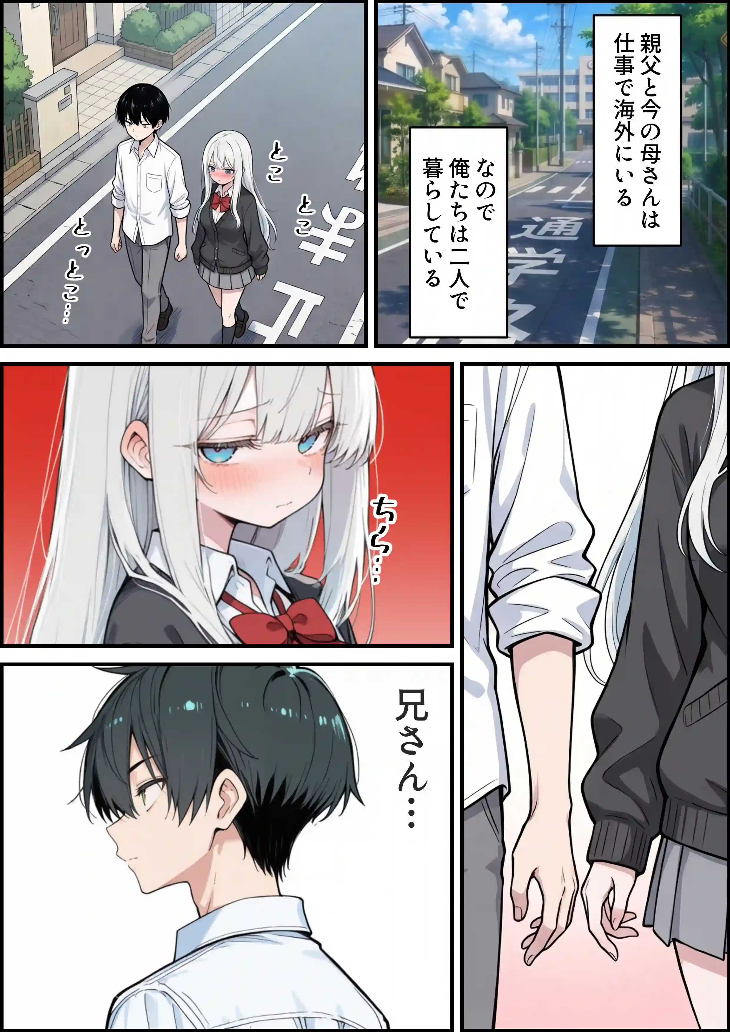 ブラコン義妹と義妹のギャル友達に搾られいちゃラブSEXする話 - 006