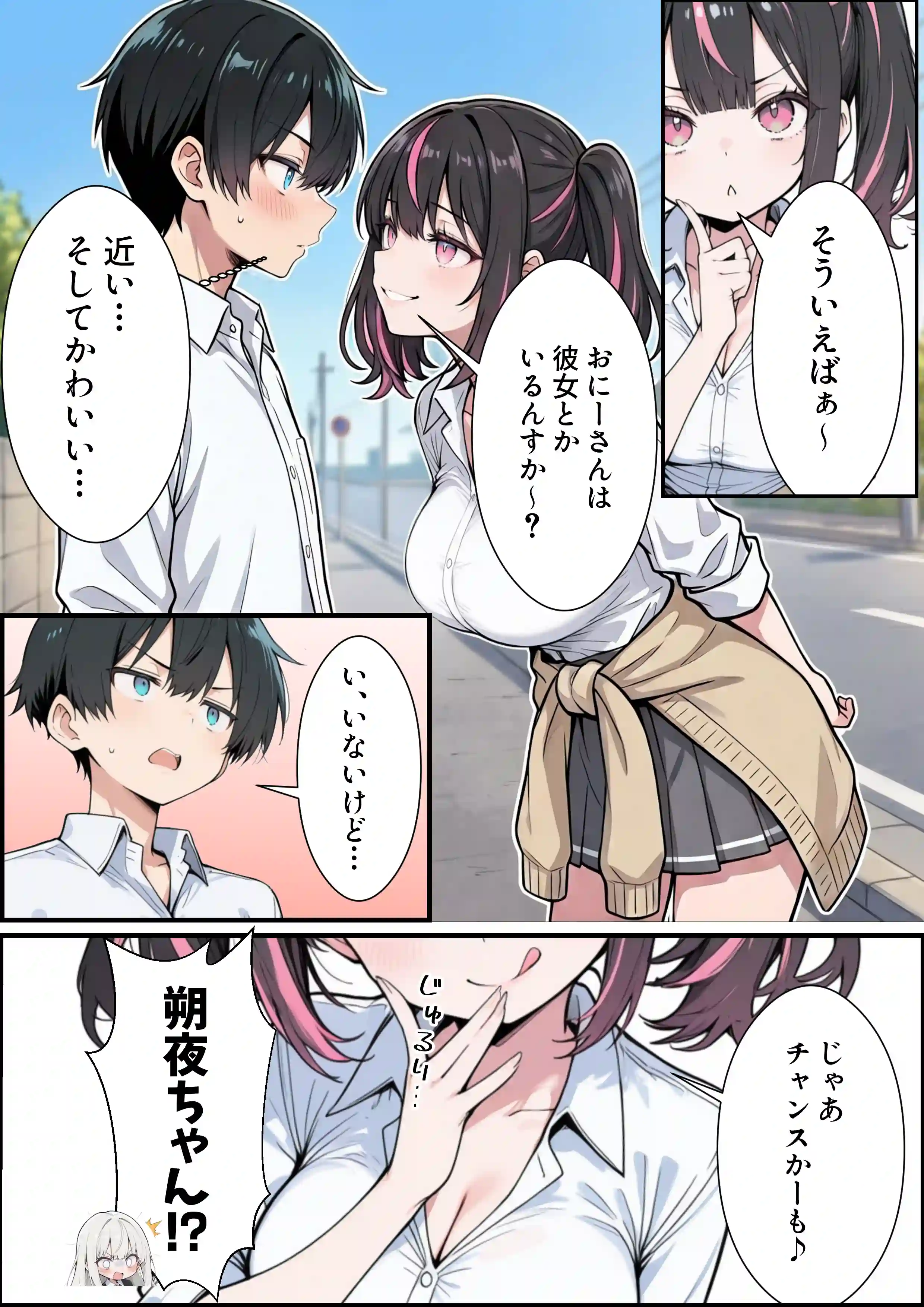 ブラコン義妹と義妹のギャル友達に搾られいちゃラブSEXする話 - 010