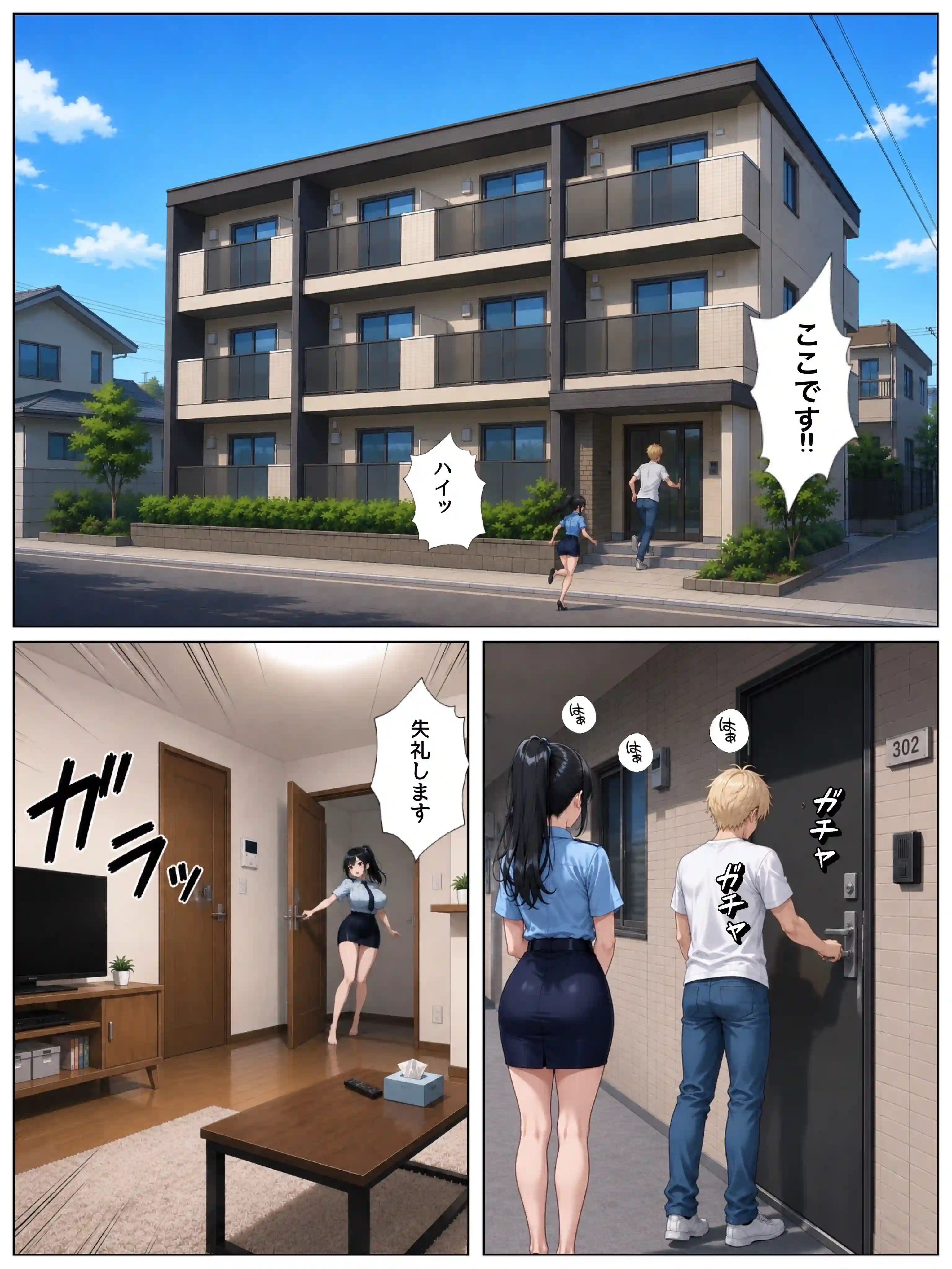 男嫌いな新卒警官を監×してマゾメス化させた結果 - 023