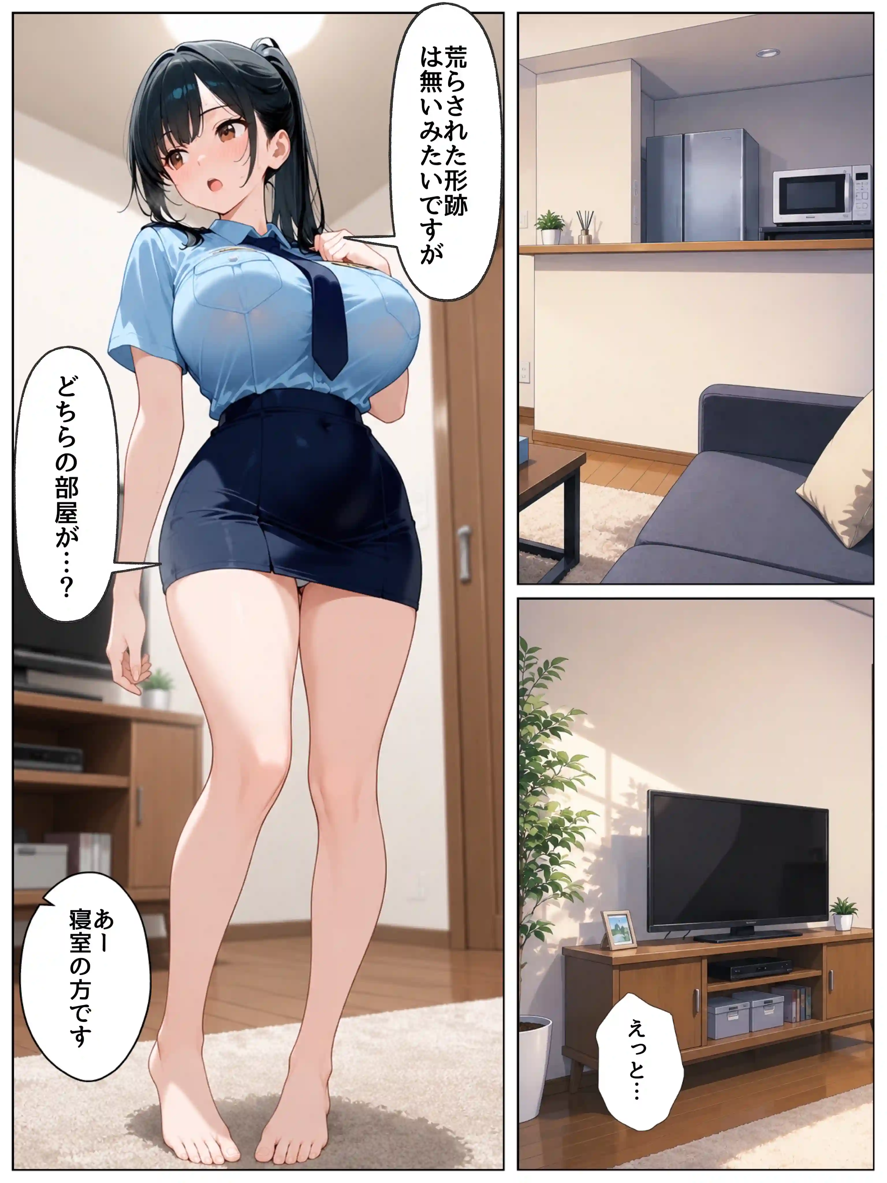 男嫌いな新卒警官を監×してマゾメス化させた結果 - 024