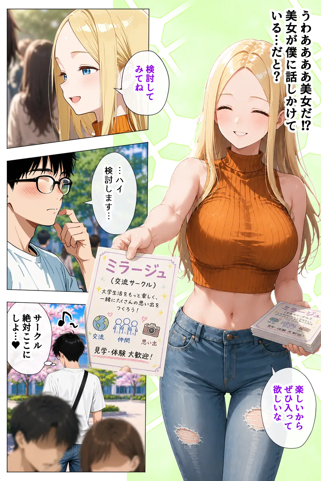 ヤリマンギャル3人組と王様ゲーム！？ 陰キャの僕がお持ち帰りされて朝まで連続中出し搾り取られた話 - 004