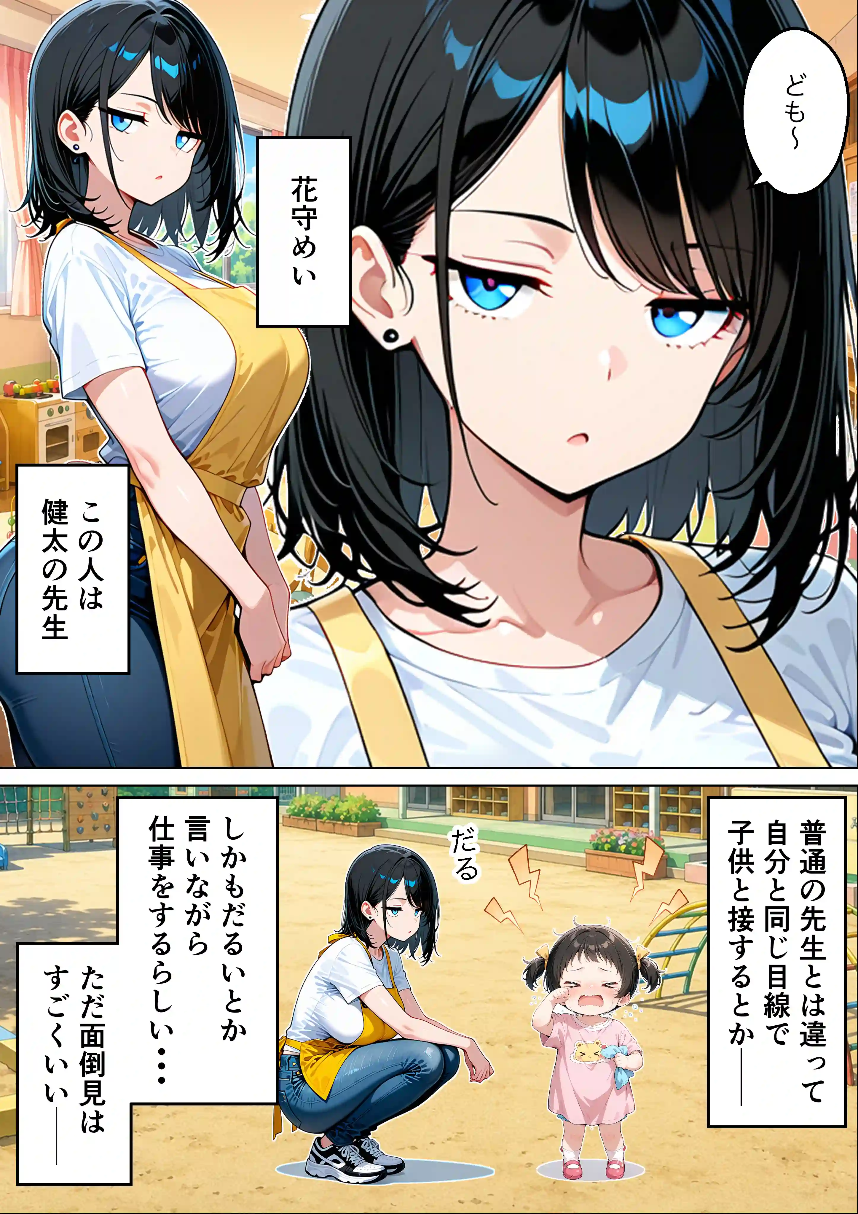 バツイチ子持ちの俺が見た目120点のツンデレダウナー保育士に本能剥き出しで種付けした話 - 007