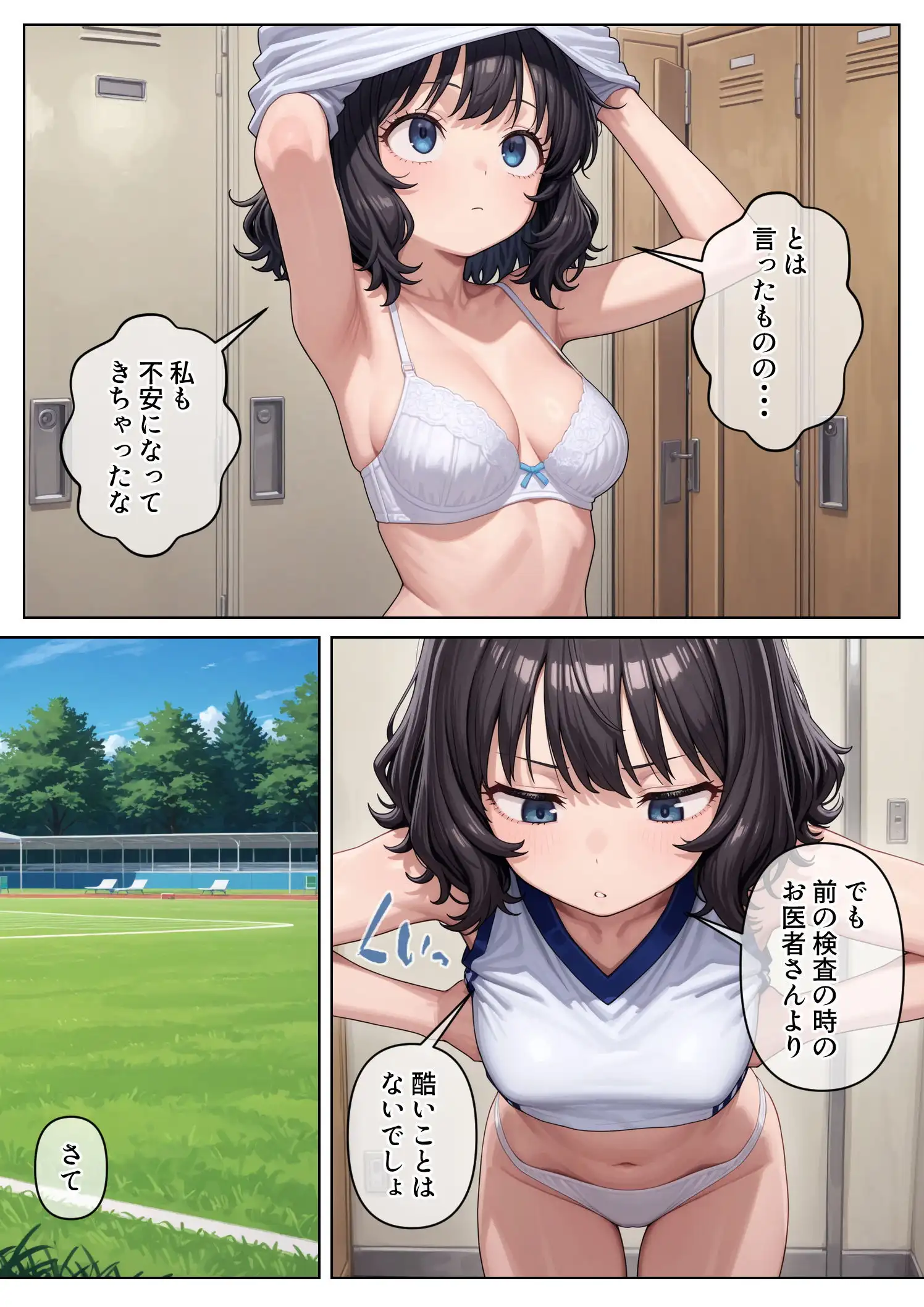 妹のクラスの身体検査に潜入してみた3 - 016