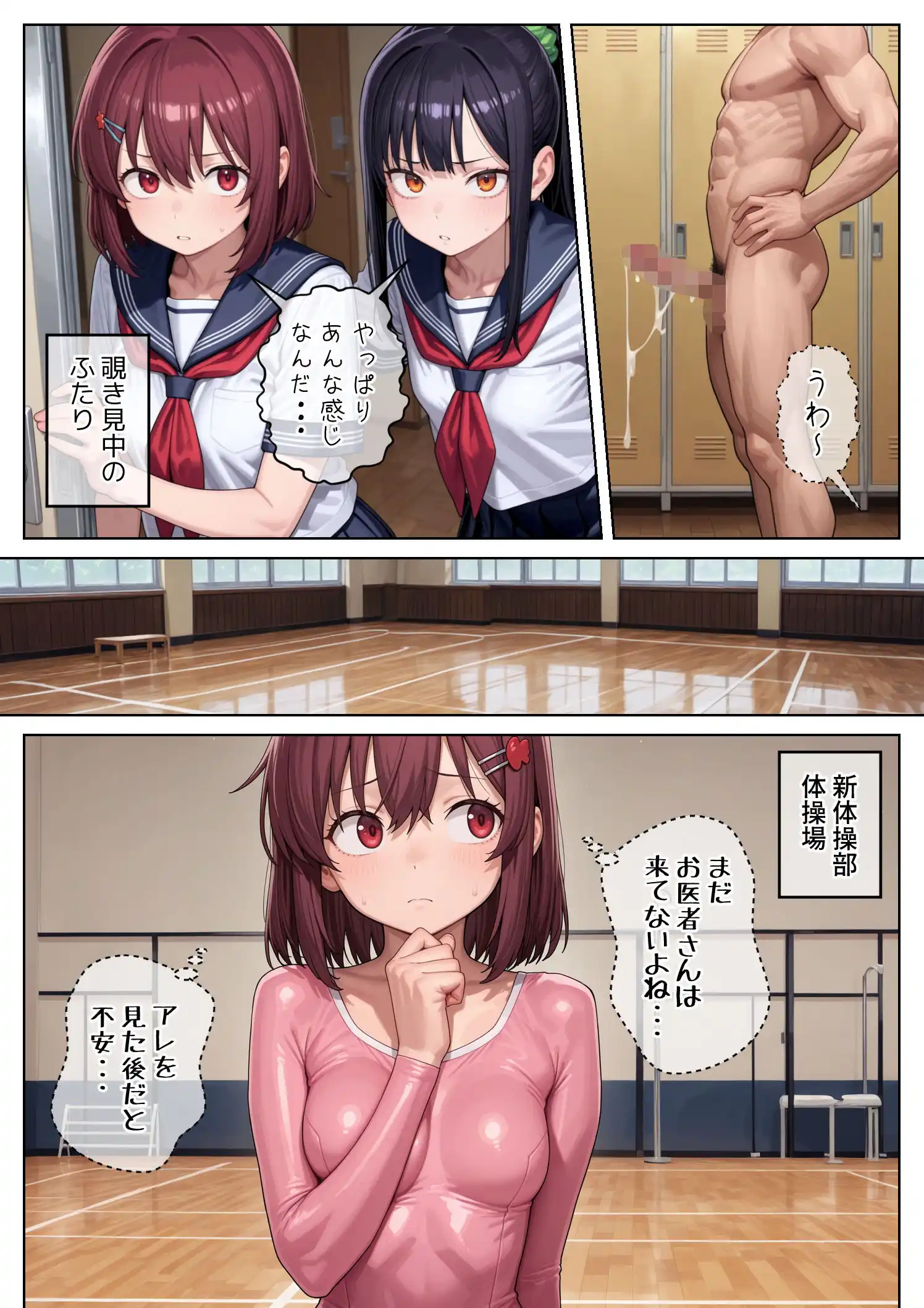 妹のクラスの身体検査に潜入してみた3 - 021