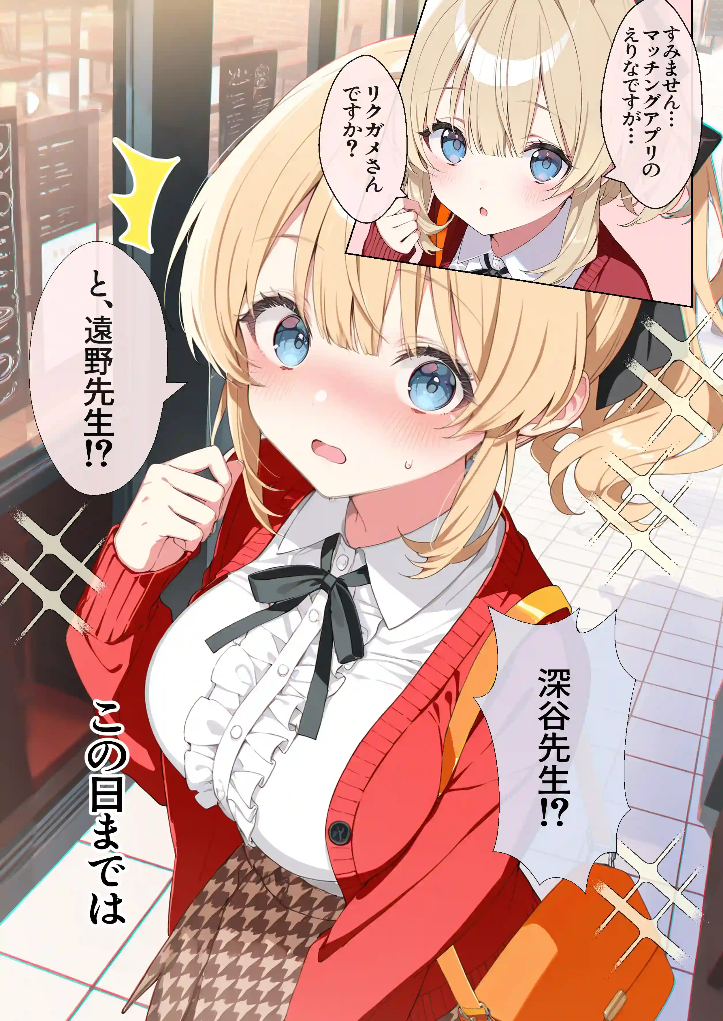 高嶺の花だって恋したい！-高嶺の花な先輩教師とマチアプでマッチして恋人になる話- - 010