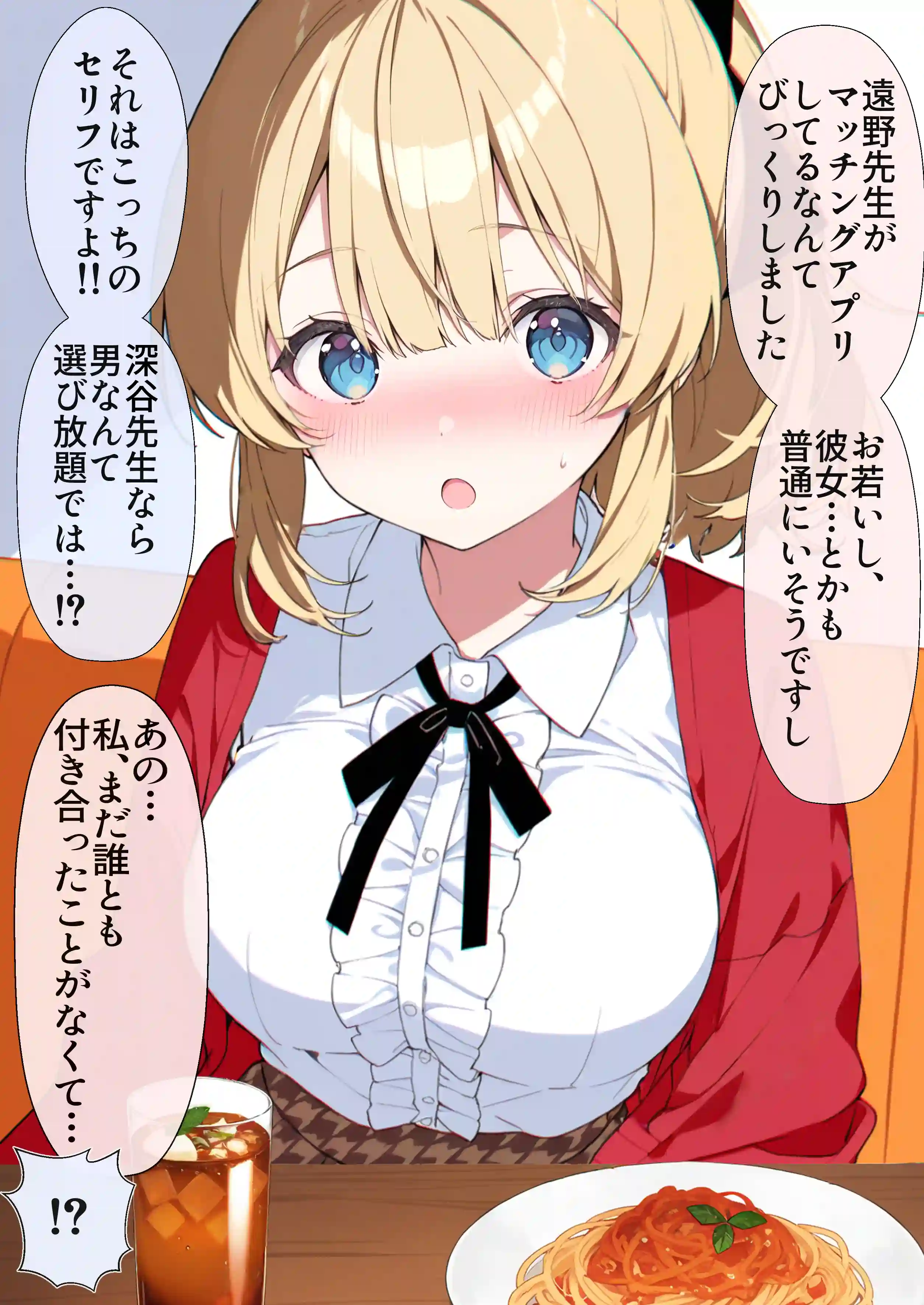 高嶺の花だって恋したい！-高嶺の花な先輩教師とマチアプでマッチして恋人になる話- - 011