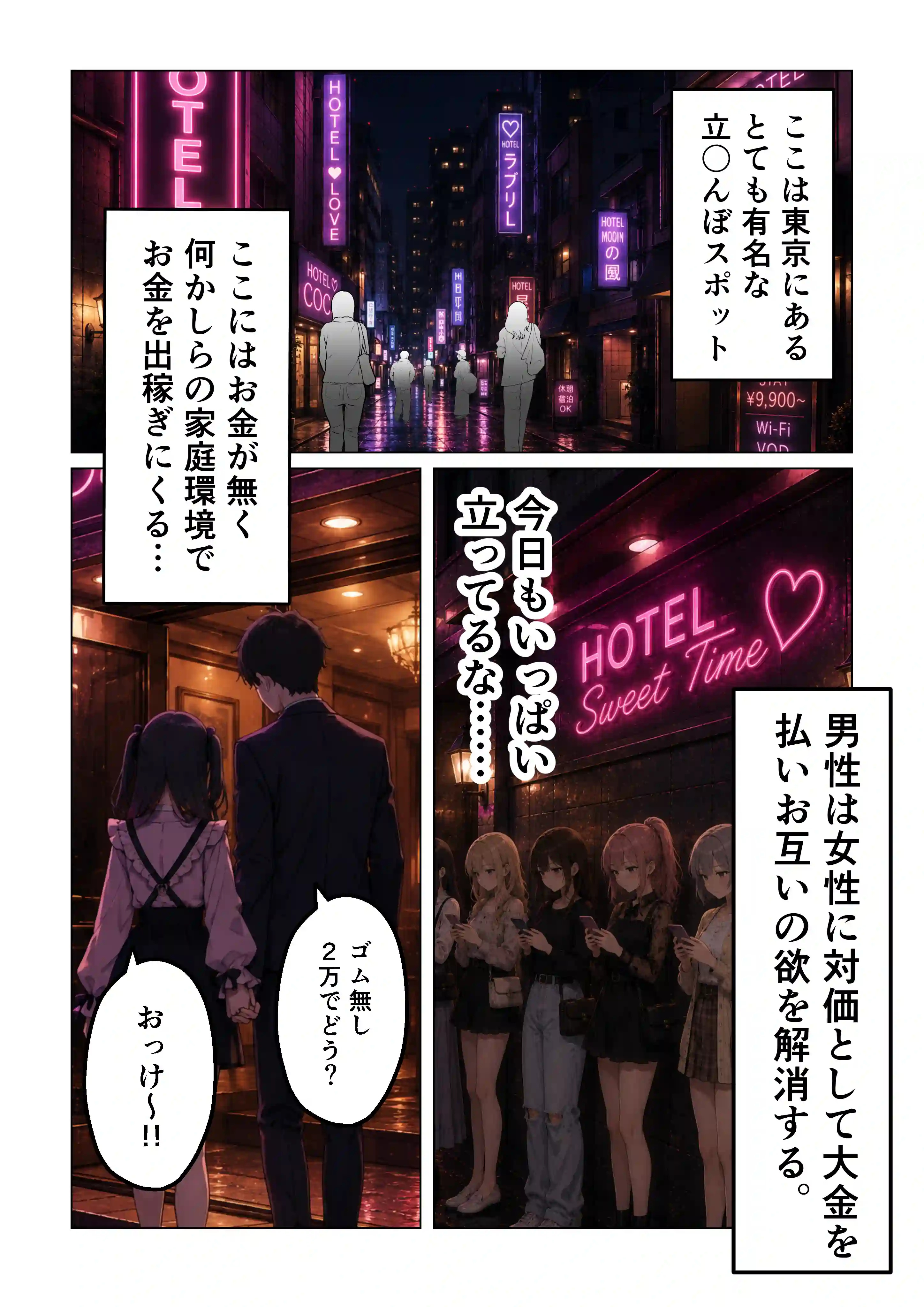 立ちんぼしてた地雷系女子が新卒OLとして入社してきた話。 - 004