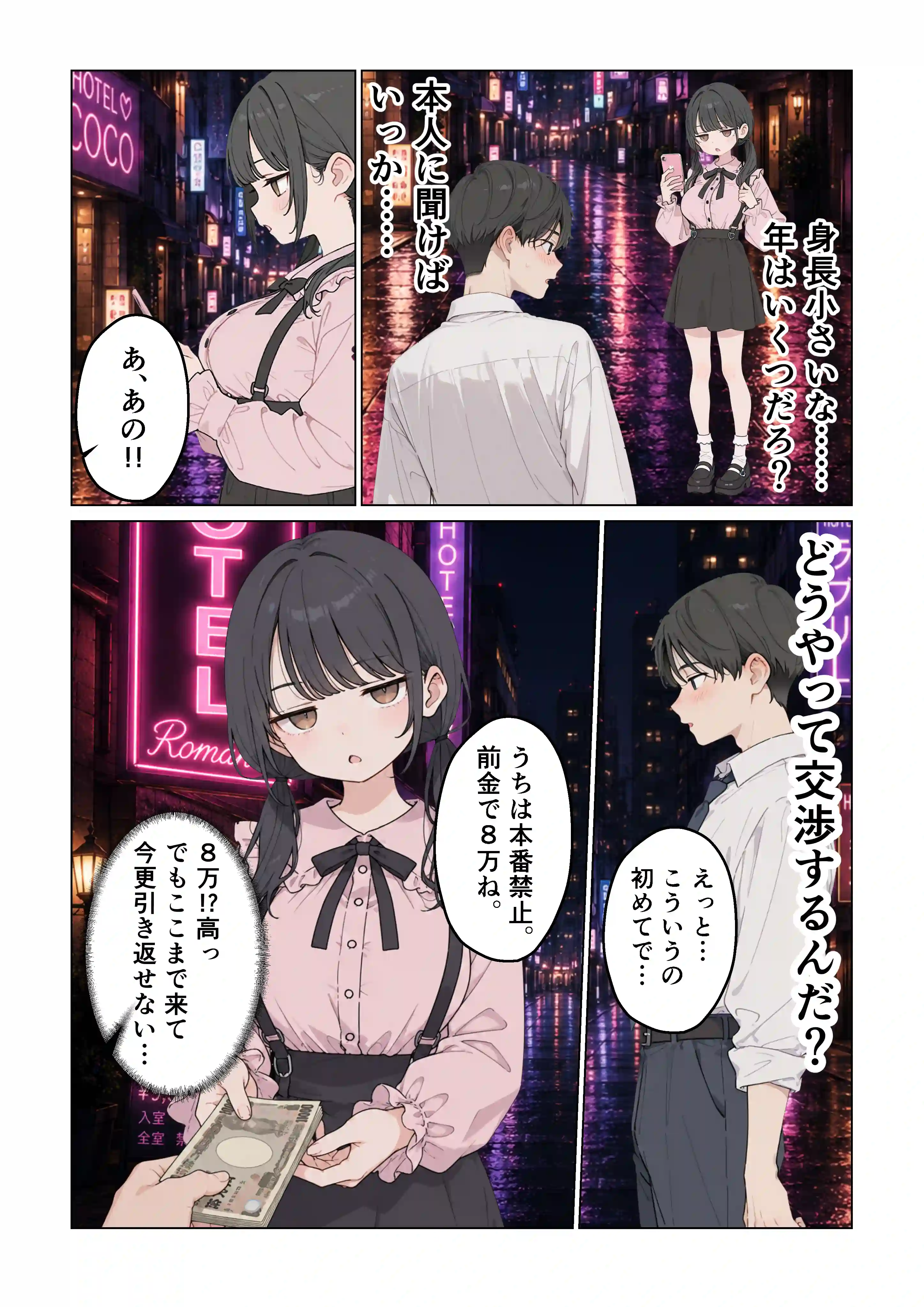立ちんぼしてた地雷系女子が新卒OLとして入社してきた話。 - 008