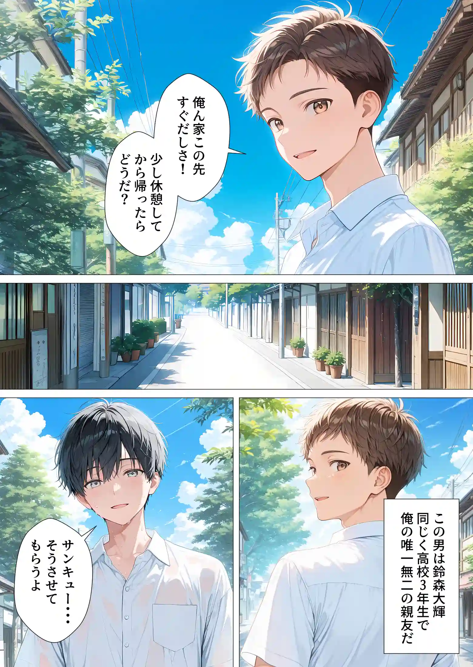 親友のお母さんに何度も種付けをした夏の夜 - 003