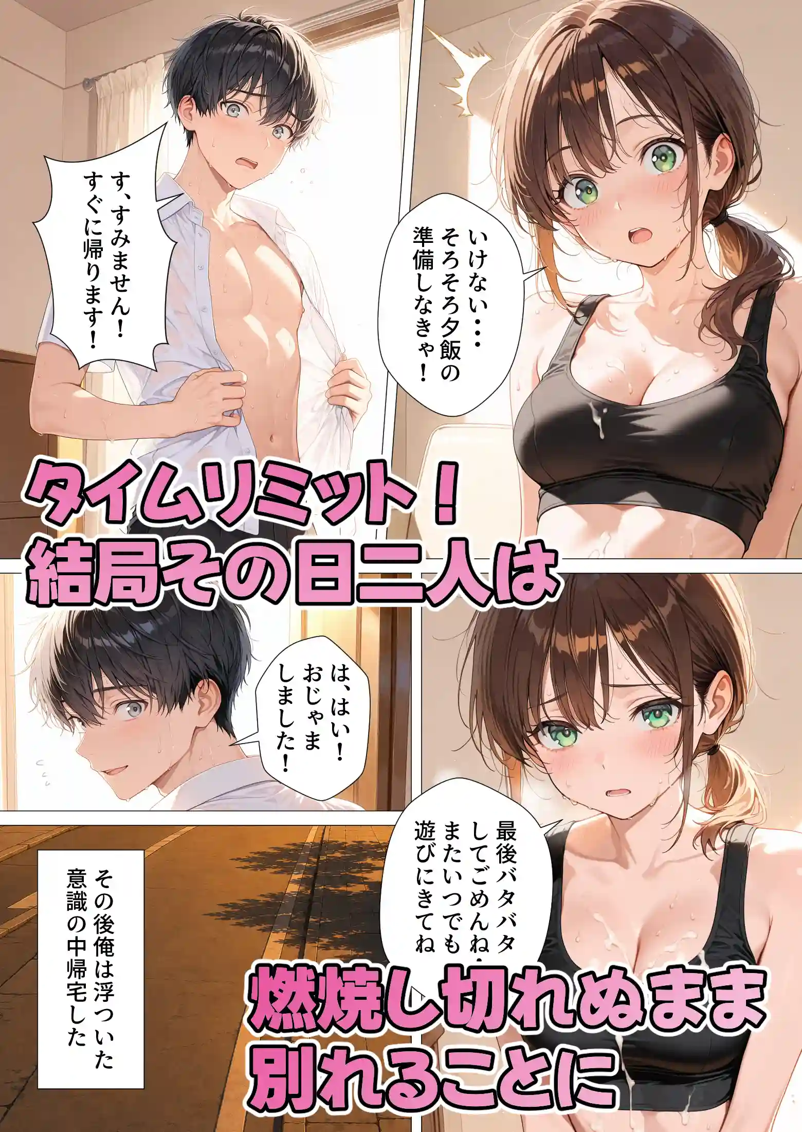 親友のお母さんに何度も種付けをした夏の夜 - 034
