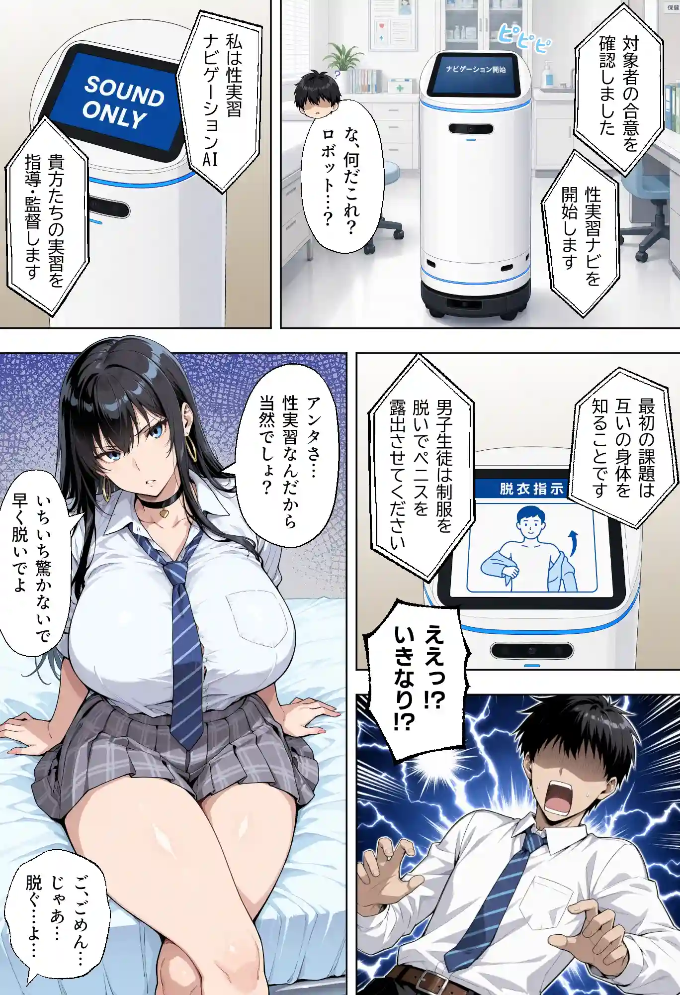 童貞の俺が性実習の授業で彼氏持ち一軍ギャルと遺伝子相性SSSだった件 - 011