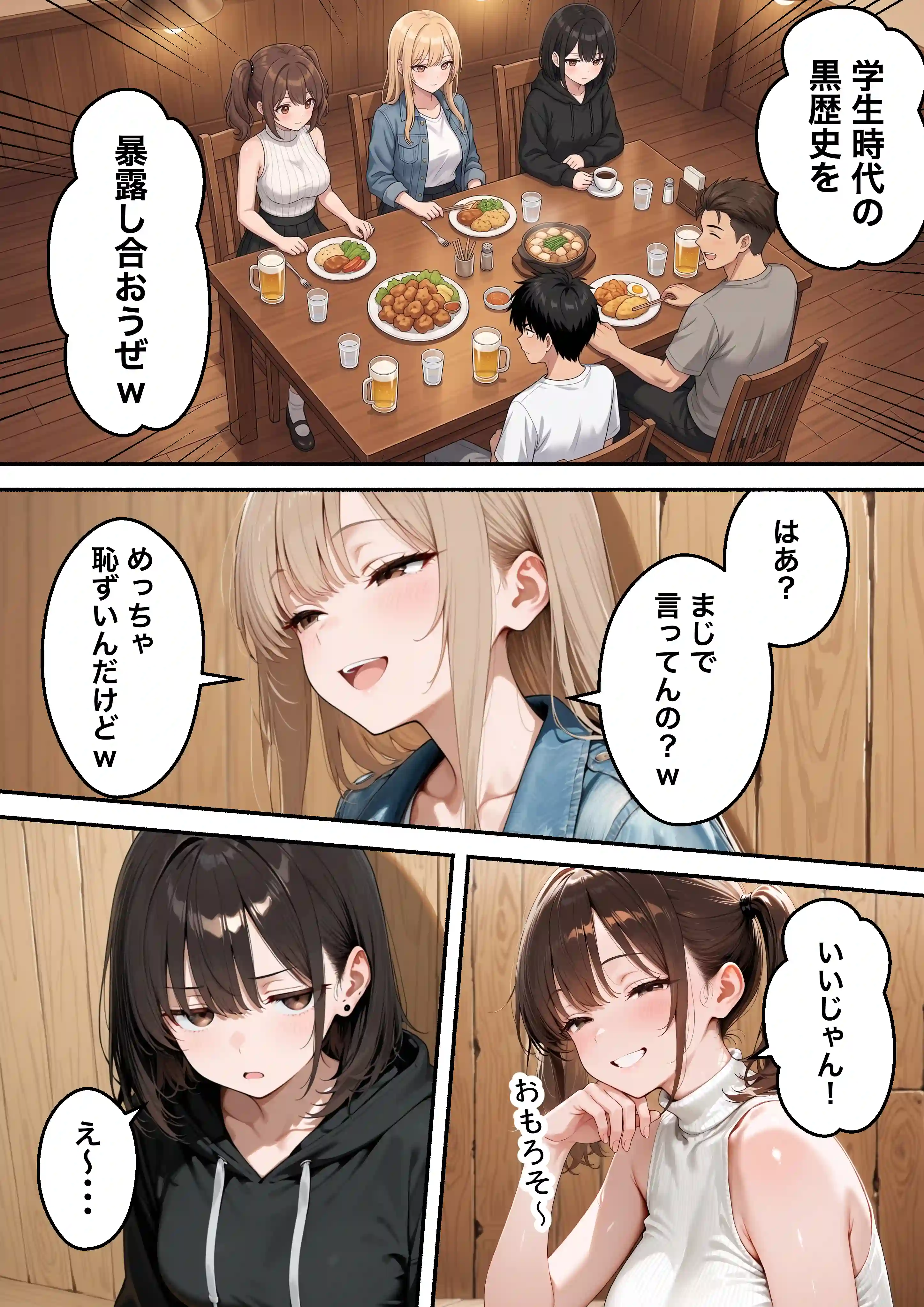 いじめっ子一軍ギャルをメス堕ちさせて人生大逆転 陰キャの俺が10年前にタイムリープしてハーレム王に昇格した話 - 007